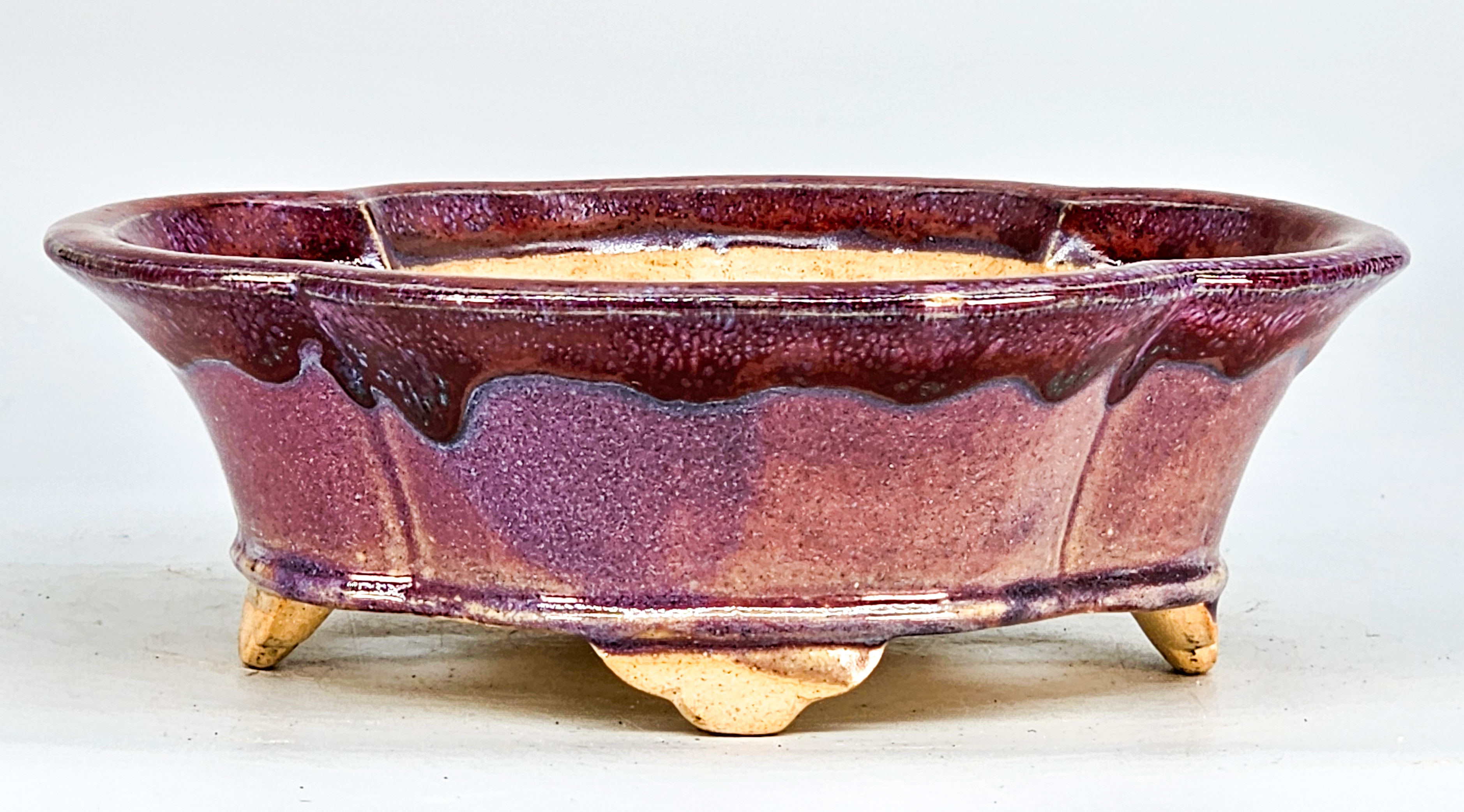 Bonsaischale Keiun Fukuda Japan 17,5x16x5,5cm