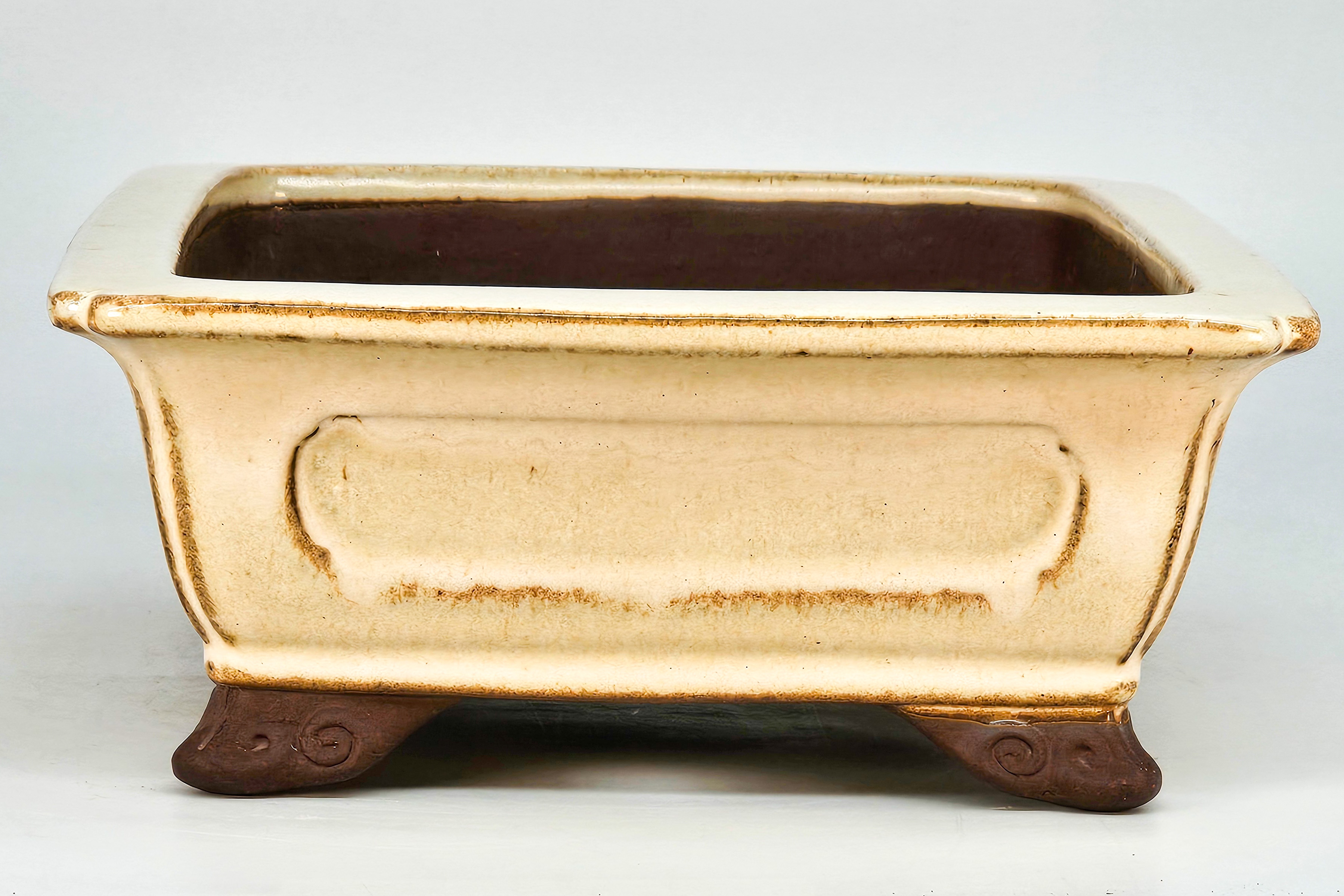 Bonsaischale Yamaaki Tokoname 29x23x9,5cm