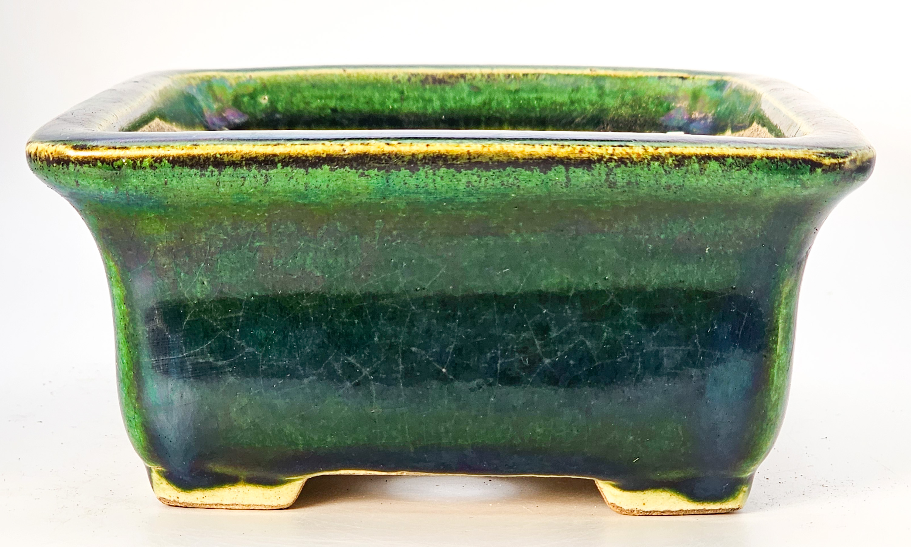 Bonsaischale Terahata Satomi Japan 17x14x6,5cm