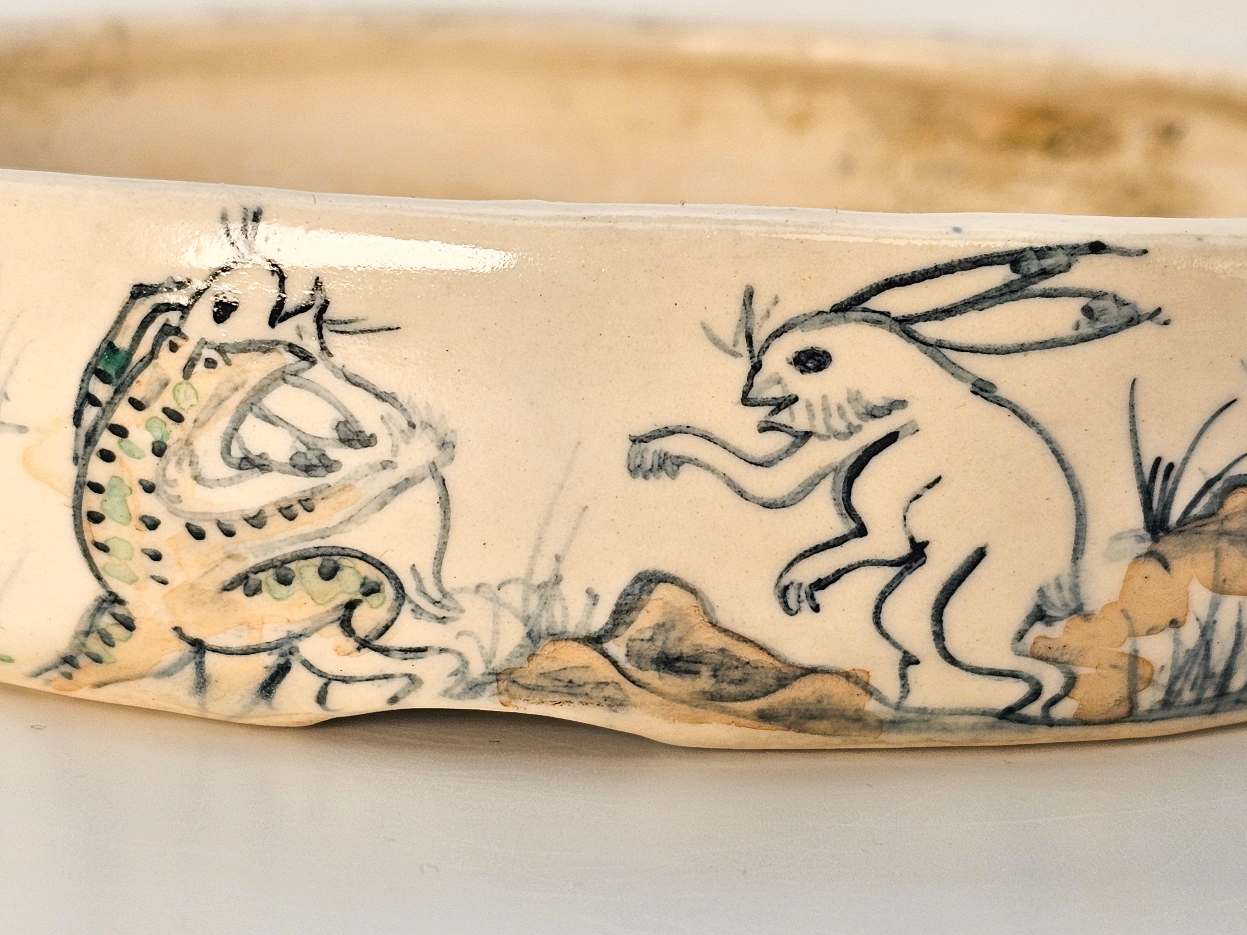 Bonsaischale Tani Ranzan Japan 15,4x13x3,5cm