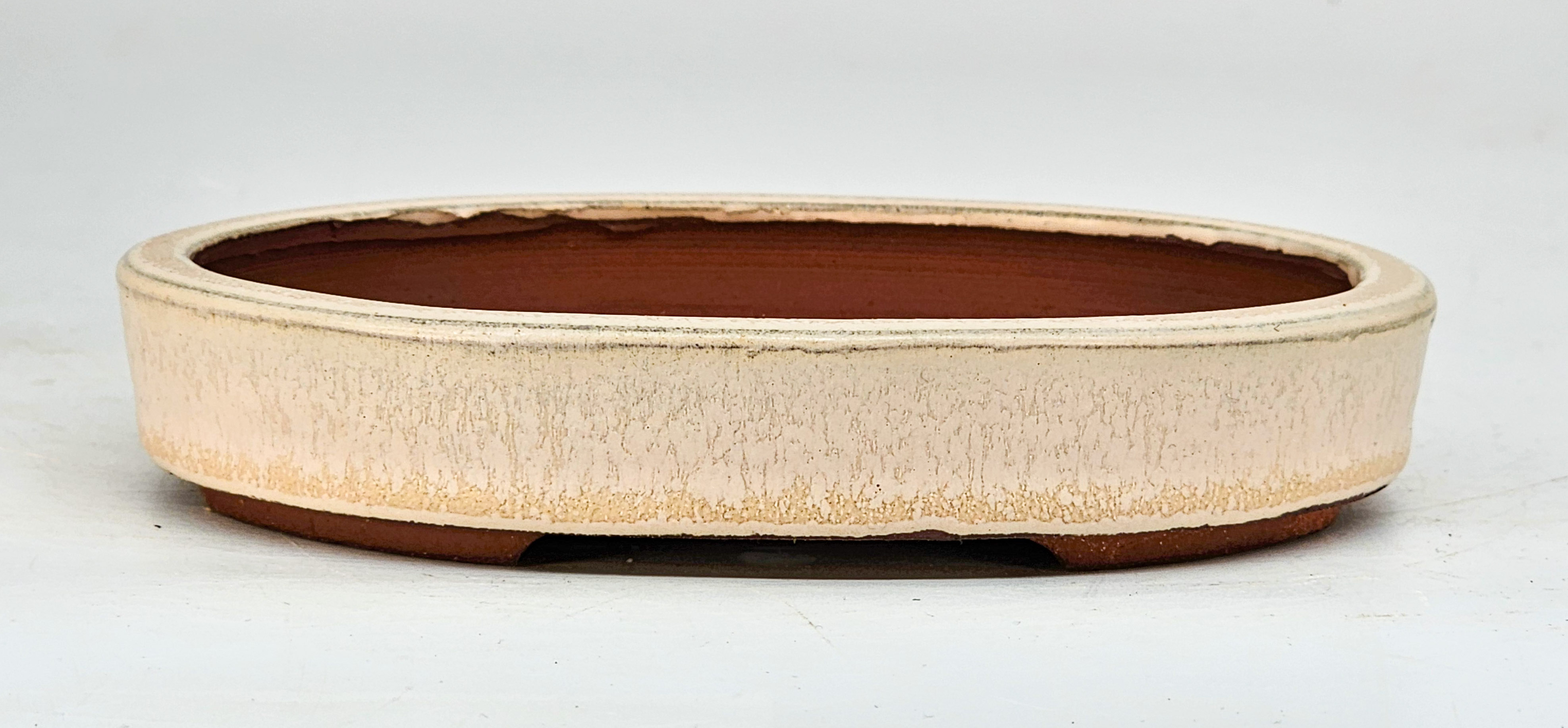 Bonsaischale Yozan Tokoname 14,5x11,5x2,5cm