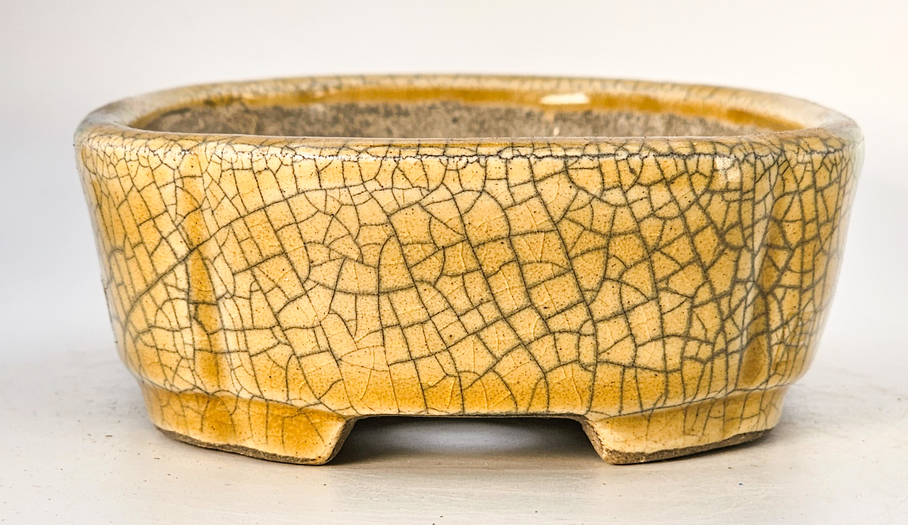 Bonsaischale Terahata Satomi Japan 16x12x4,5cm