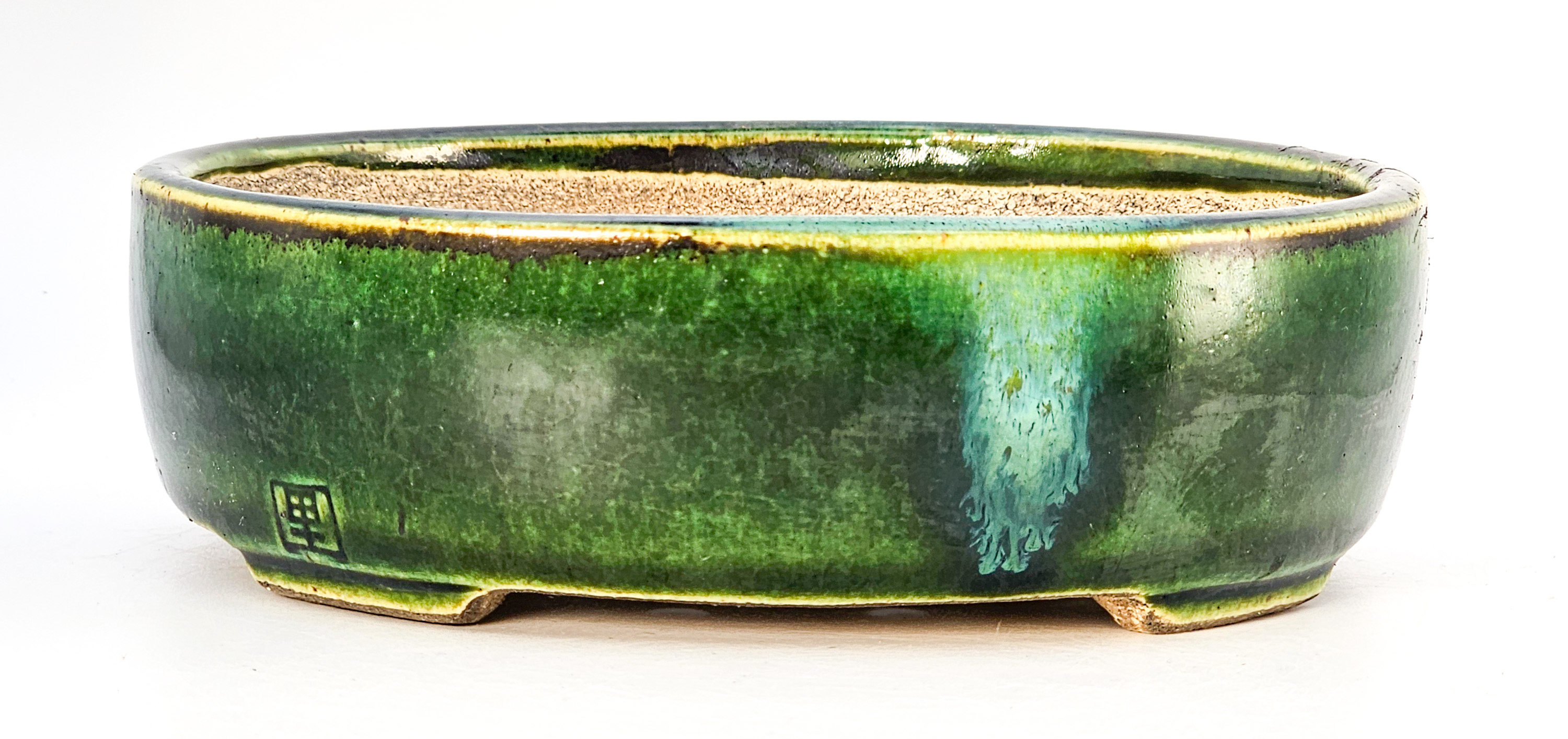 Bonsaischale Terahata Satomi Japan 14,3x11,7x4,5cm