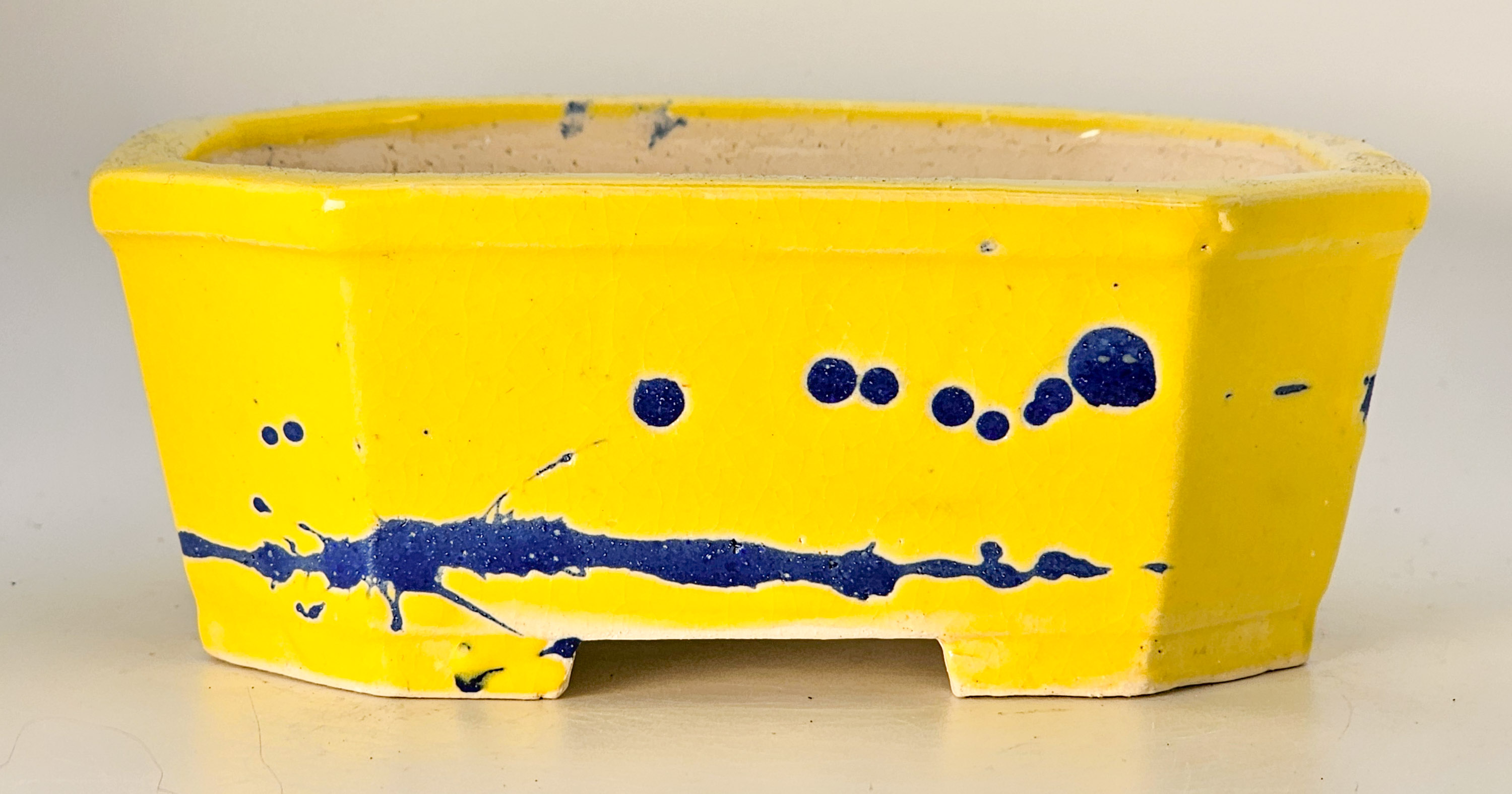 Bonsaischale Shibakatu Tokoname 15x12x5,5cm