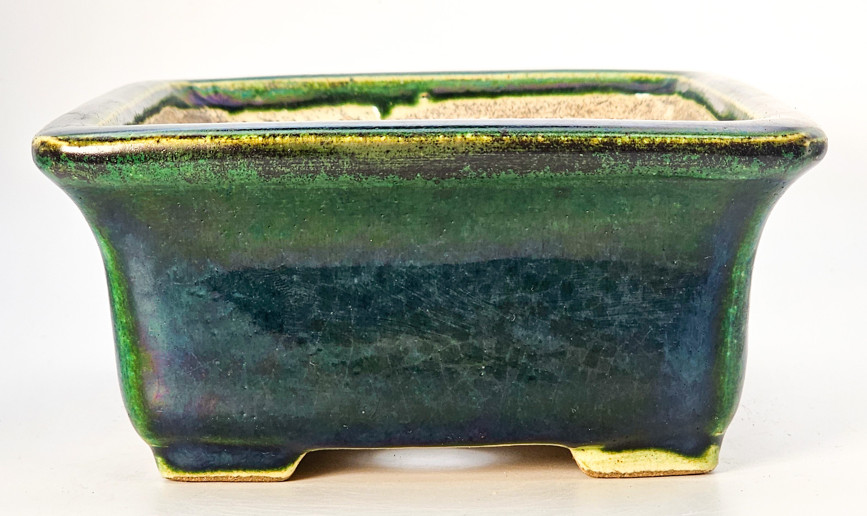 Bonsaischale Terahata Satomi Japan 16,5x14x6,5cm