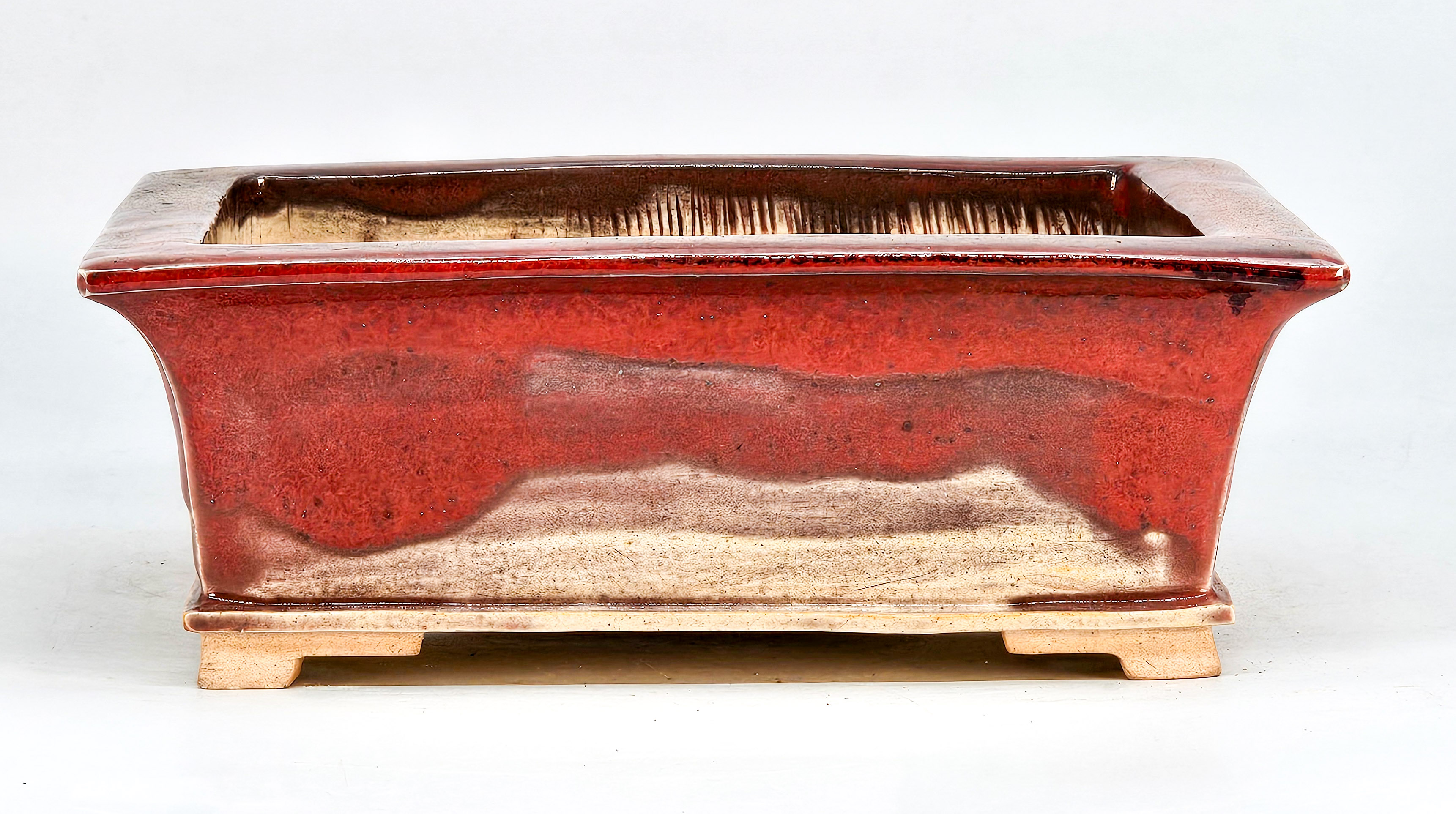 Bonsaischale Keiun Fukuda Japan 18,2x15,4x6,3cm