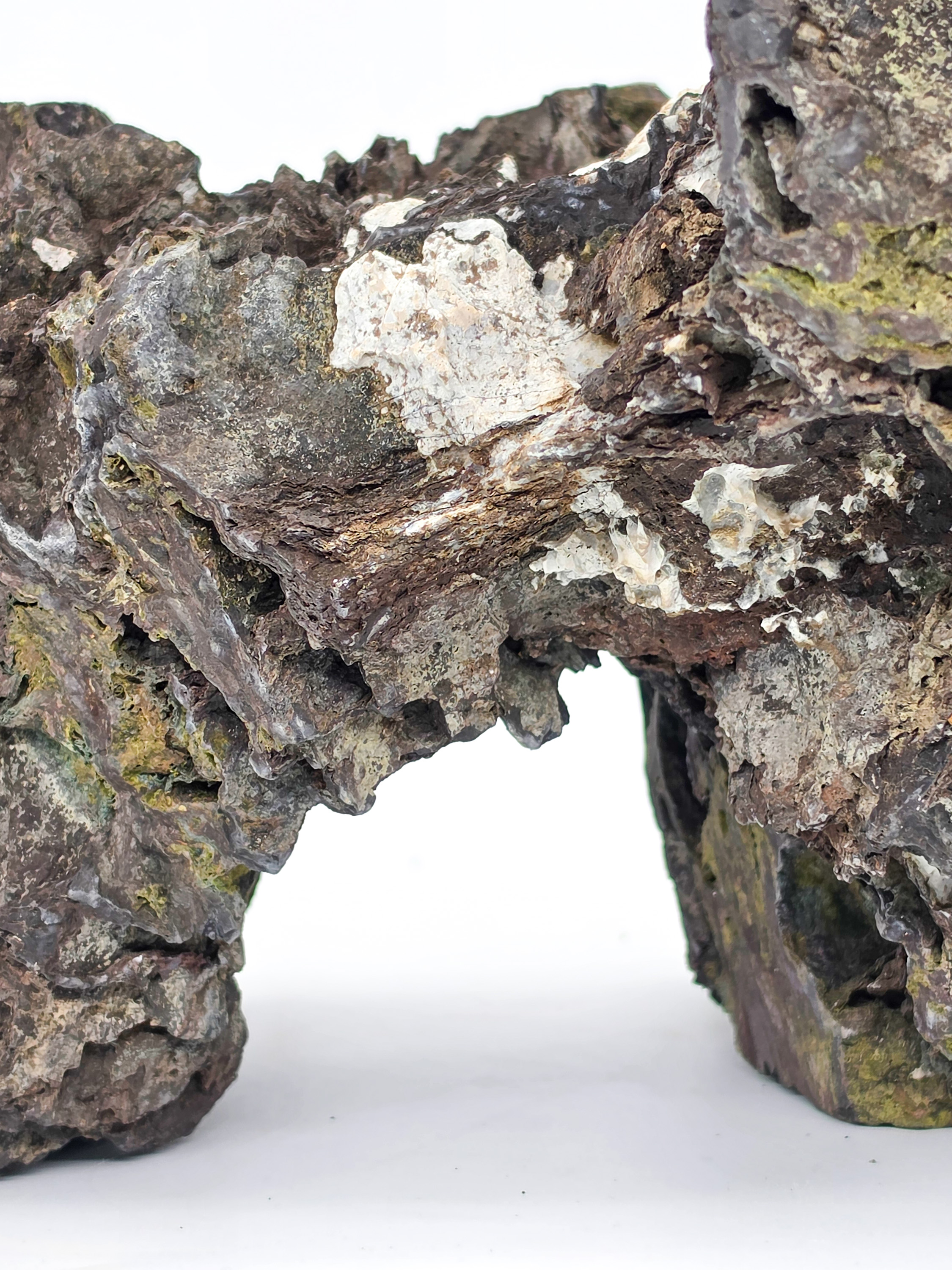 Ibigawa Felsen für Bonsai | Naturstein aus Japan 25x22x17cm