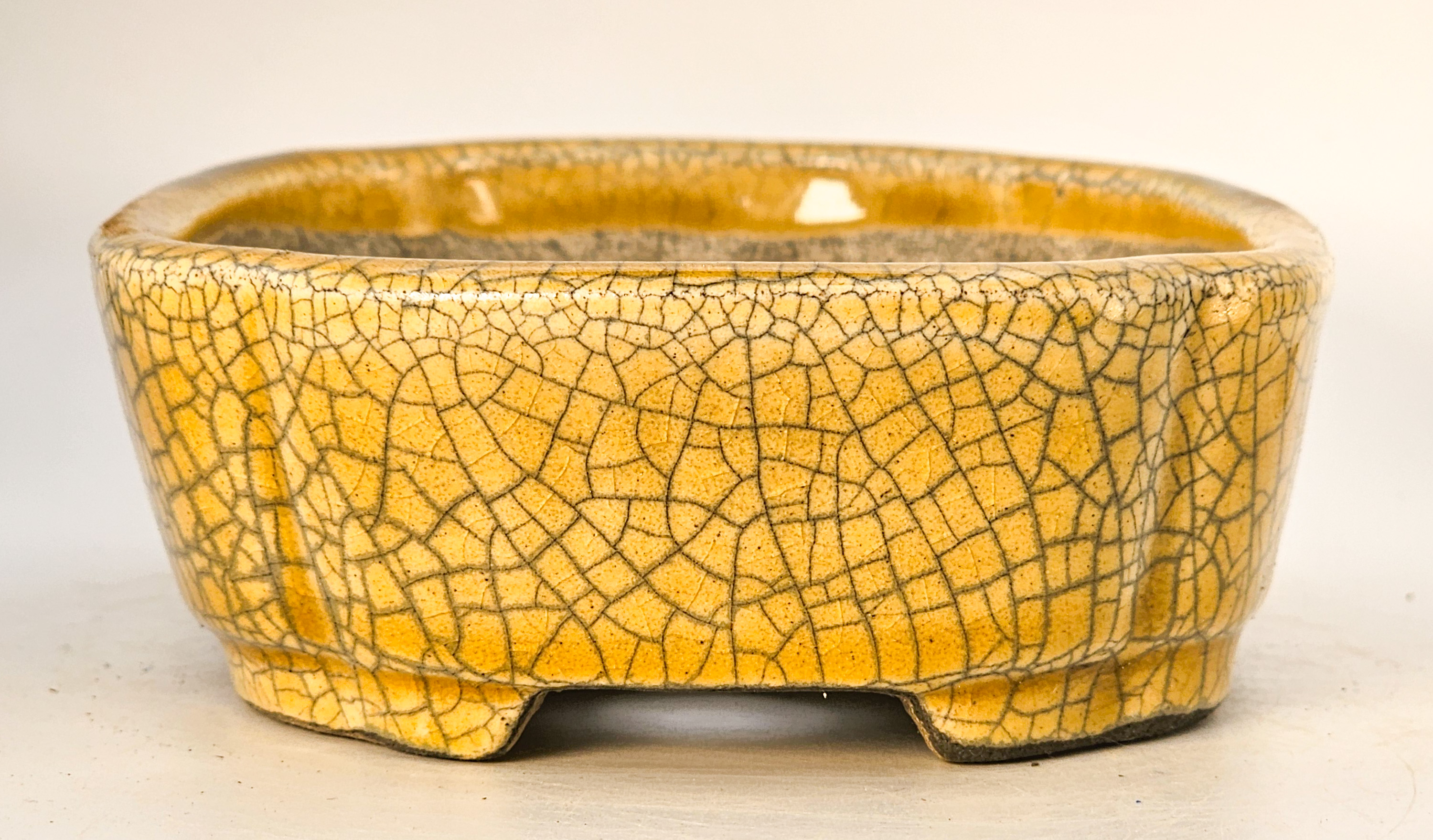 Bonsaischale Terahata Satomi Japan 16x12x4,5cm
