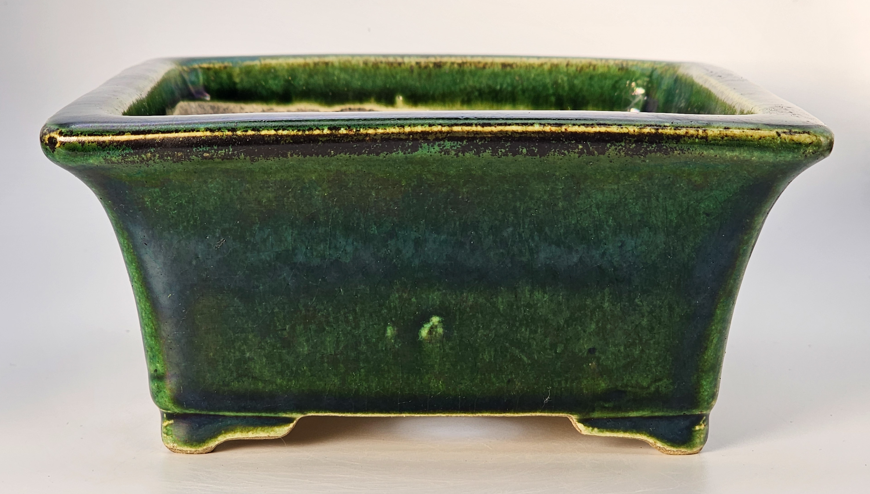 Bonsaischale Mazan Japan 18x16x7,2cm Abplatzer!