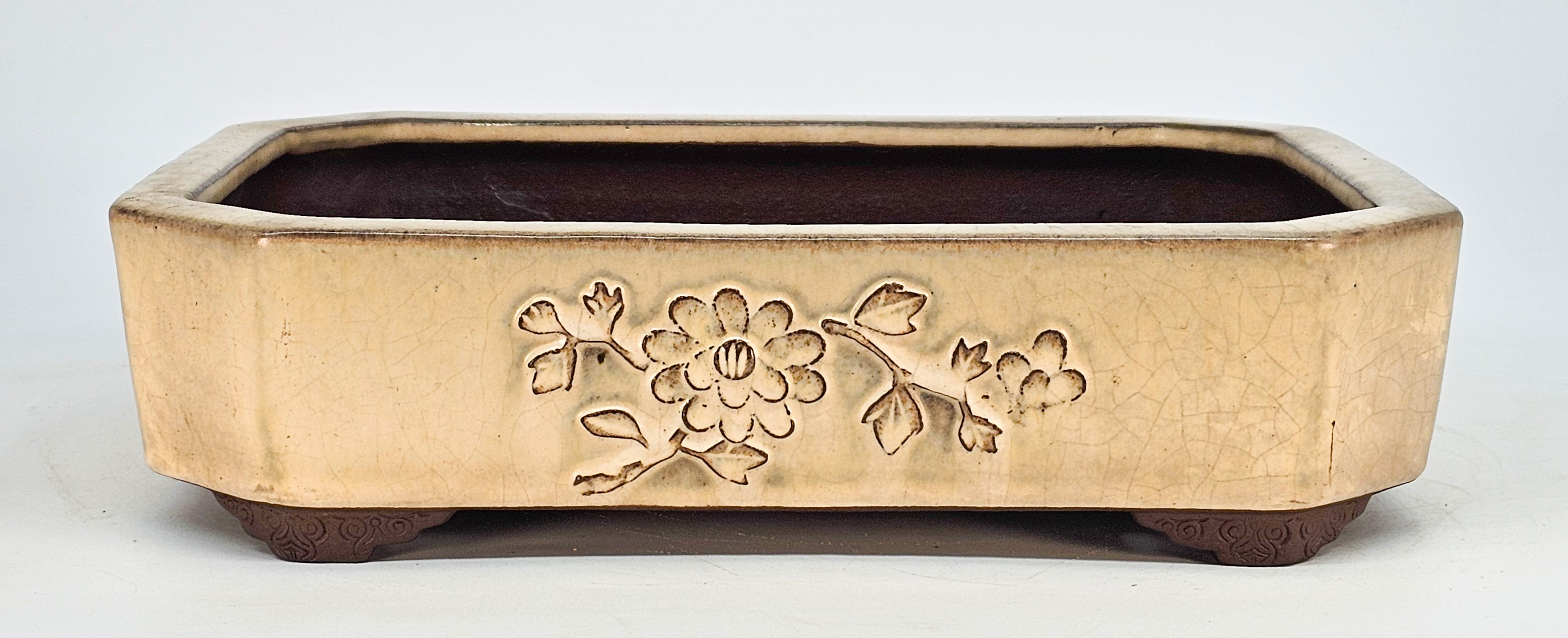 Bonsaischale Yamaaki Tokoname 32x25x8cm