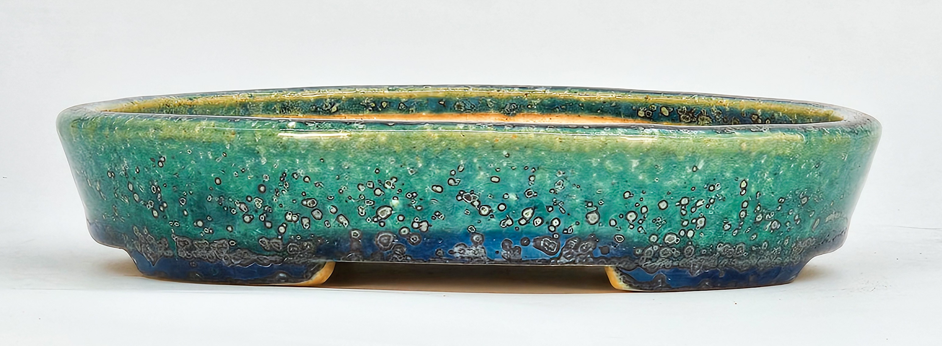Bonsaischale Koyo Tokoname 17x14x3,3cm 