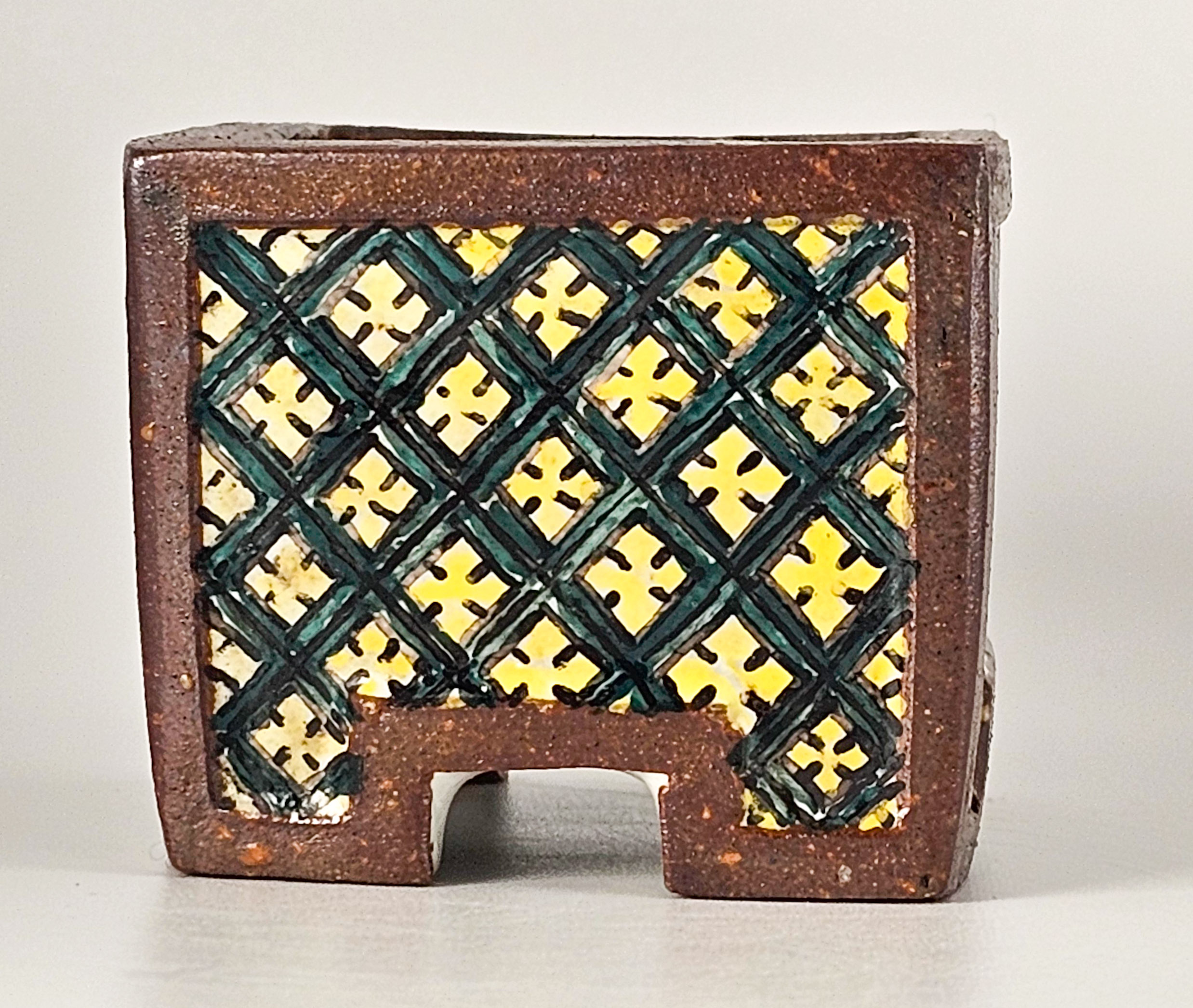 Bonsaischale Hikosanjin Japan 6,5x5x4,5cm