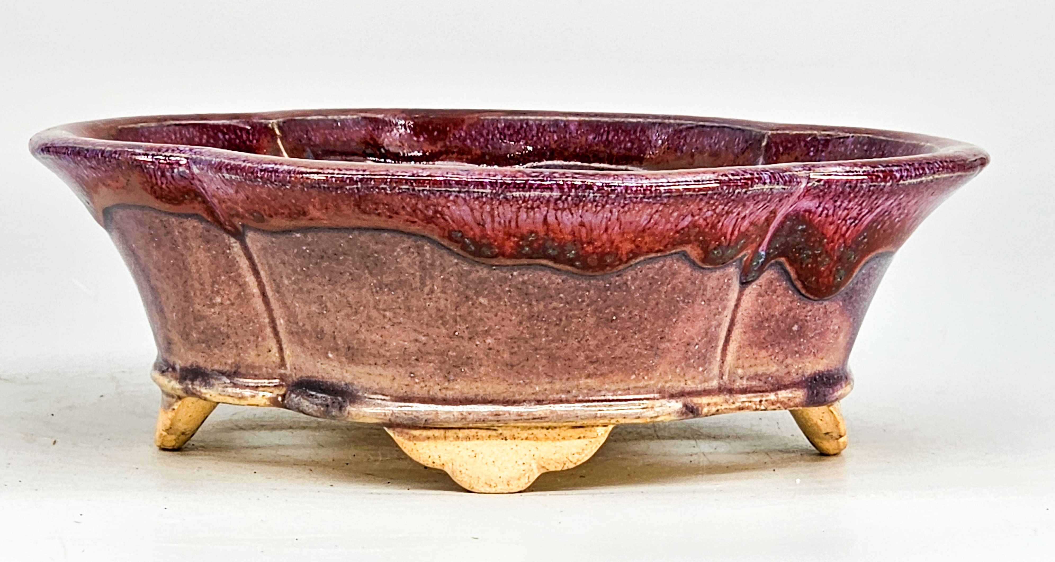 Bonsaischale Keiun Fukuda Japan 17,5x16x5,5cm