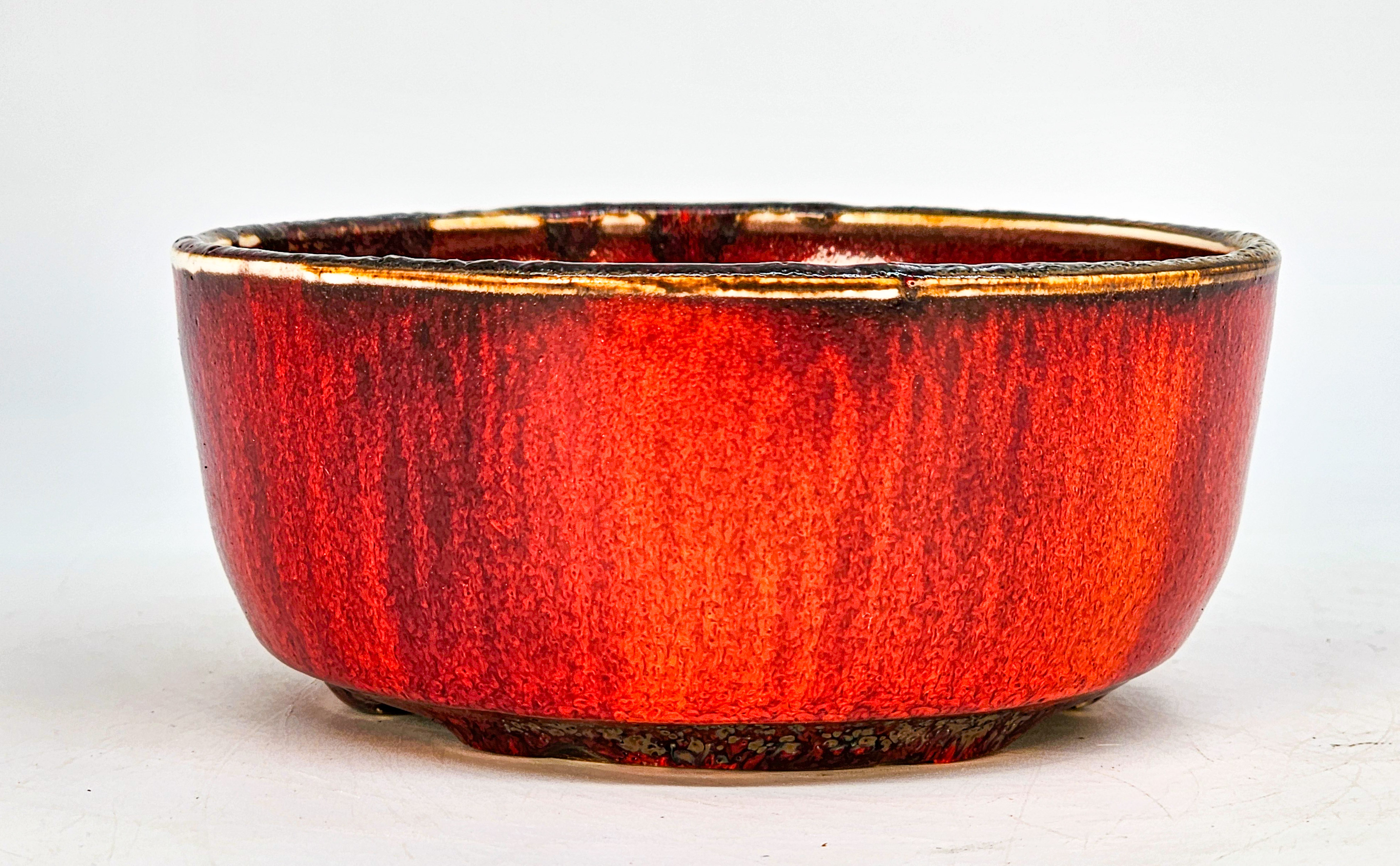 Bonsaischale Sabine BESNARD céramique 12,3x5,3cm 