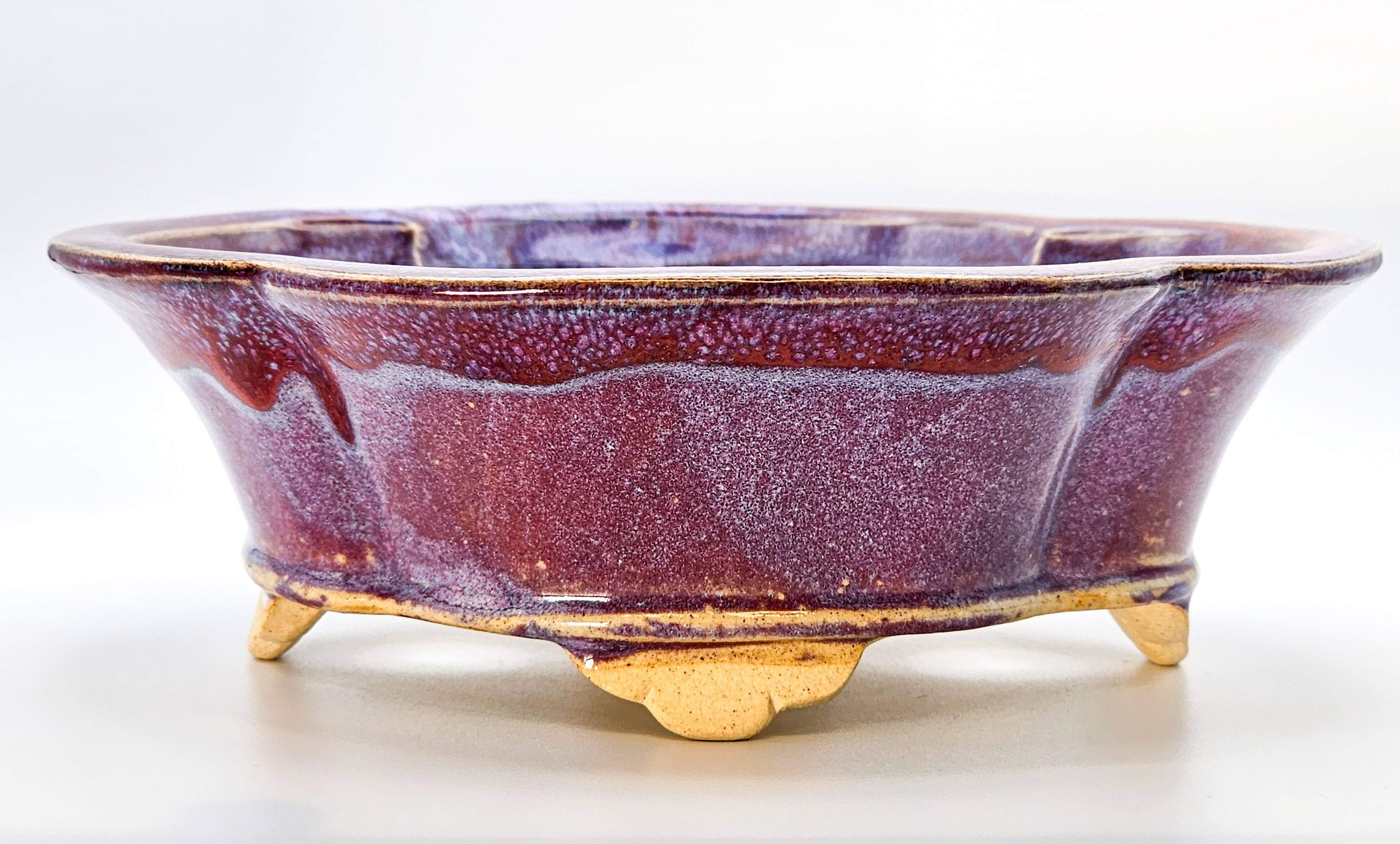 Bonsaischale Keiun Fukuda Japan 17,5x16x5,5cm