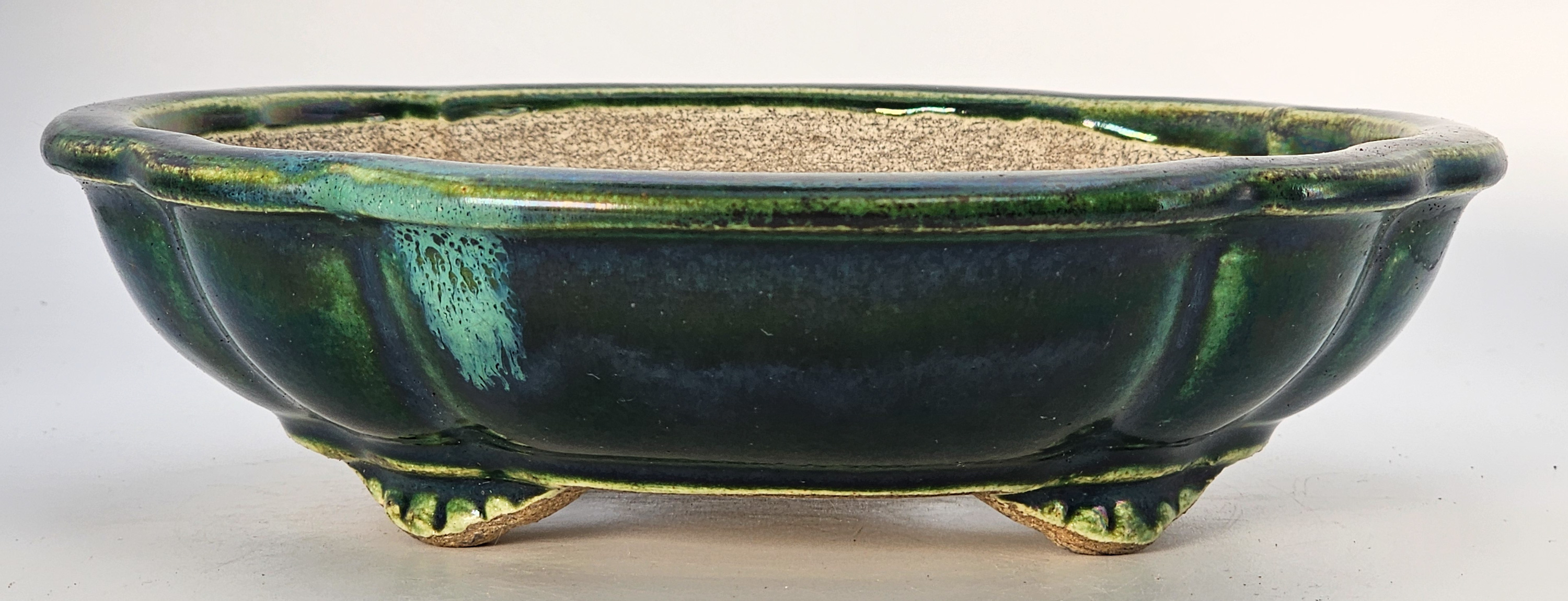 Bonsaischale Terahata Satomi Japan 17,5x15,2x5cm