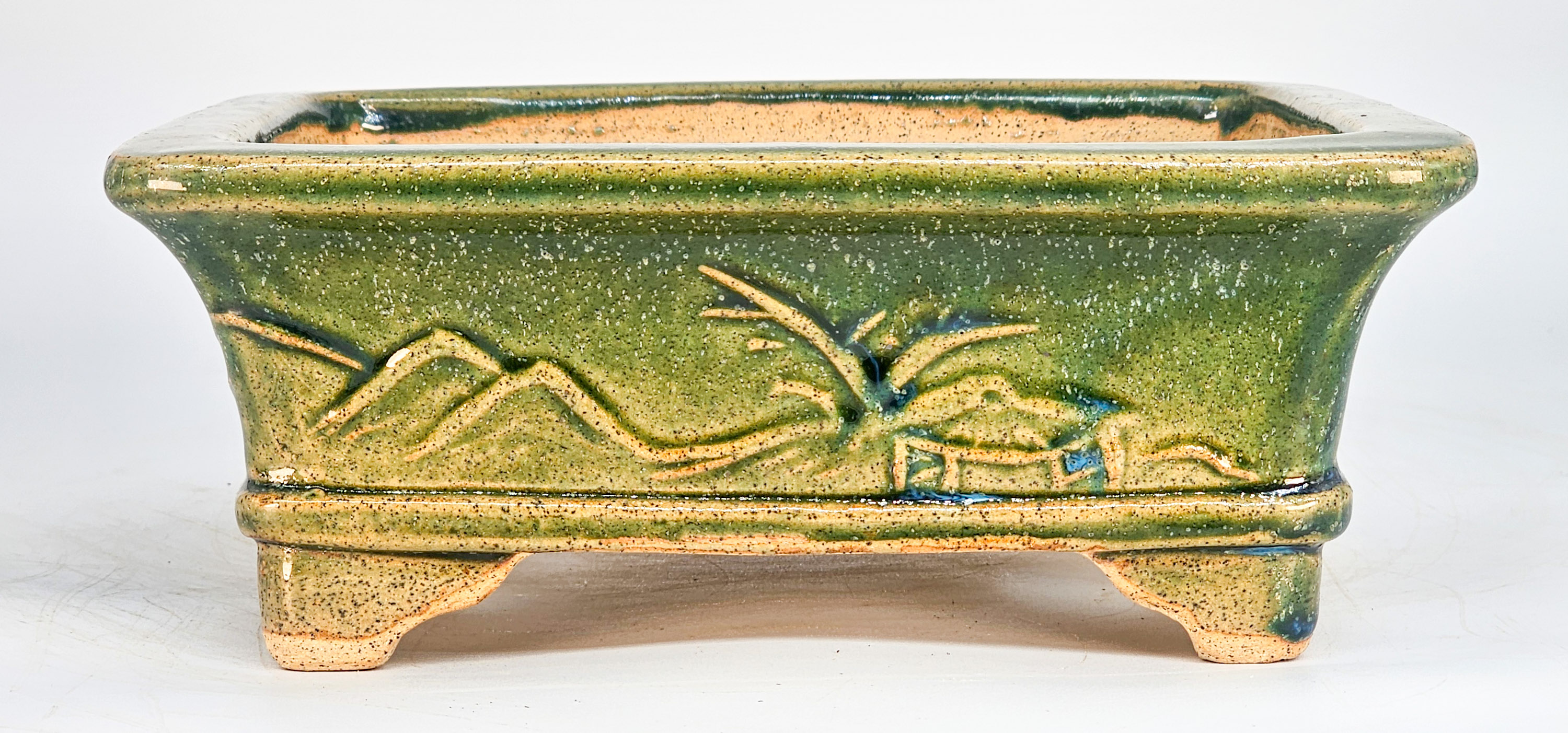 Bonsaischale Gyozan Japan 21x18,5x8,5cm