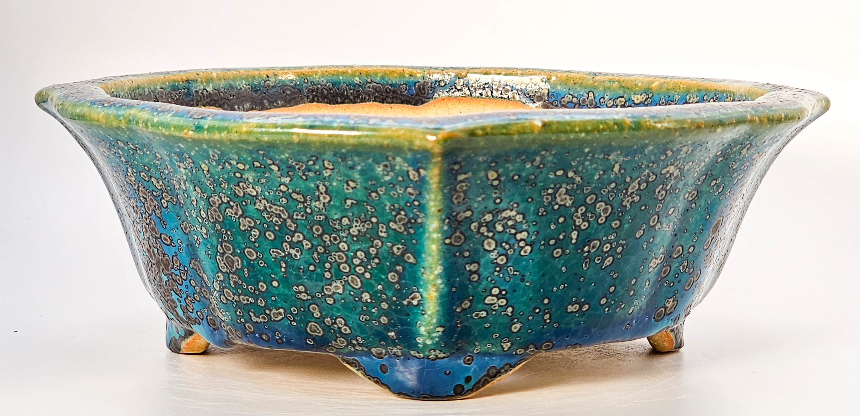 Bonsaischale Koyo, Sonderedition Expo 2025, Tokoname Japan 19x17x5,5cm