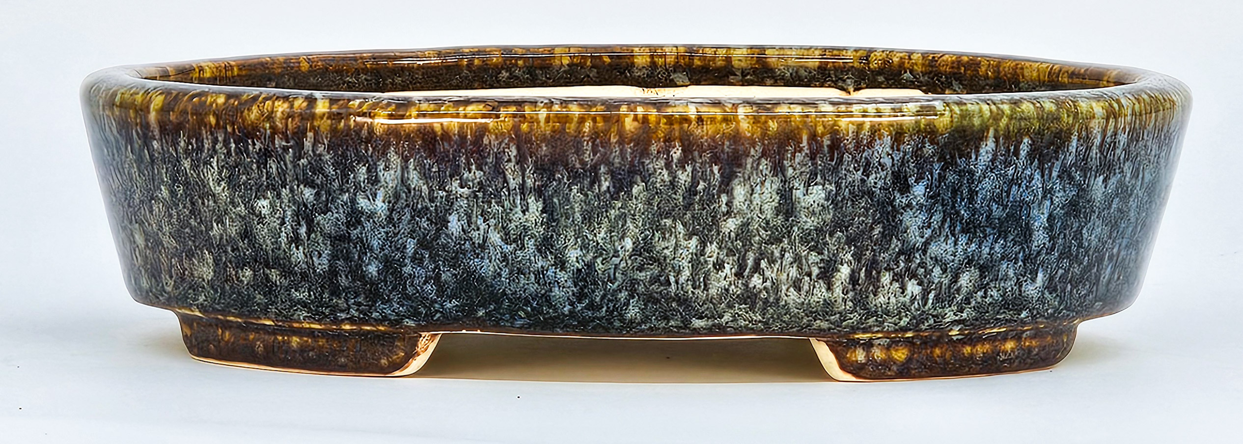 Bonsaischale Koyo Tokoname 17x14x4,3cm    