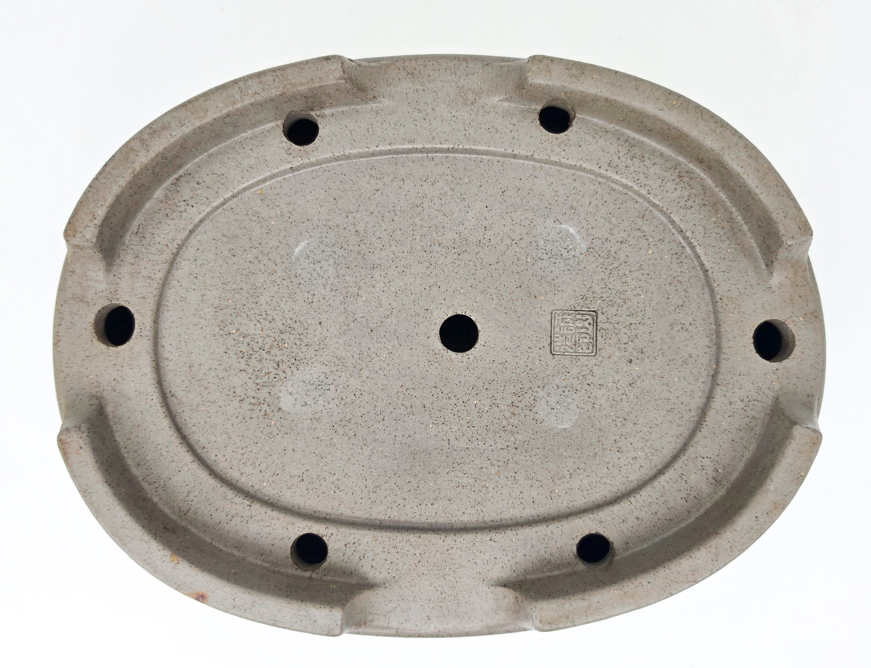 Bonsaischale Seizan Tokoname 35,8x27x13cm