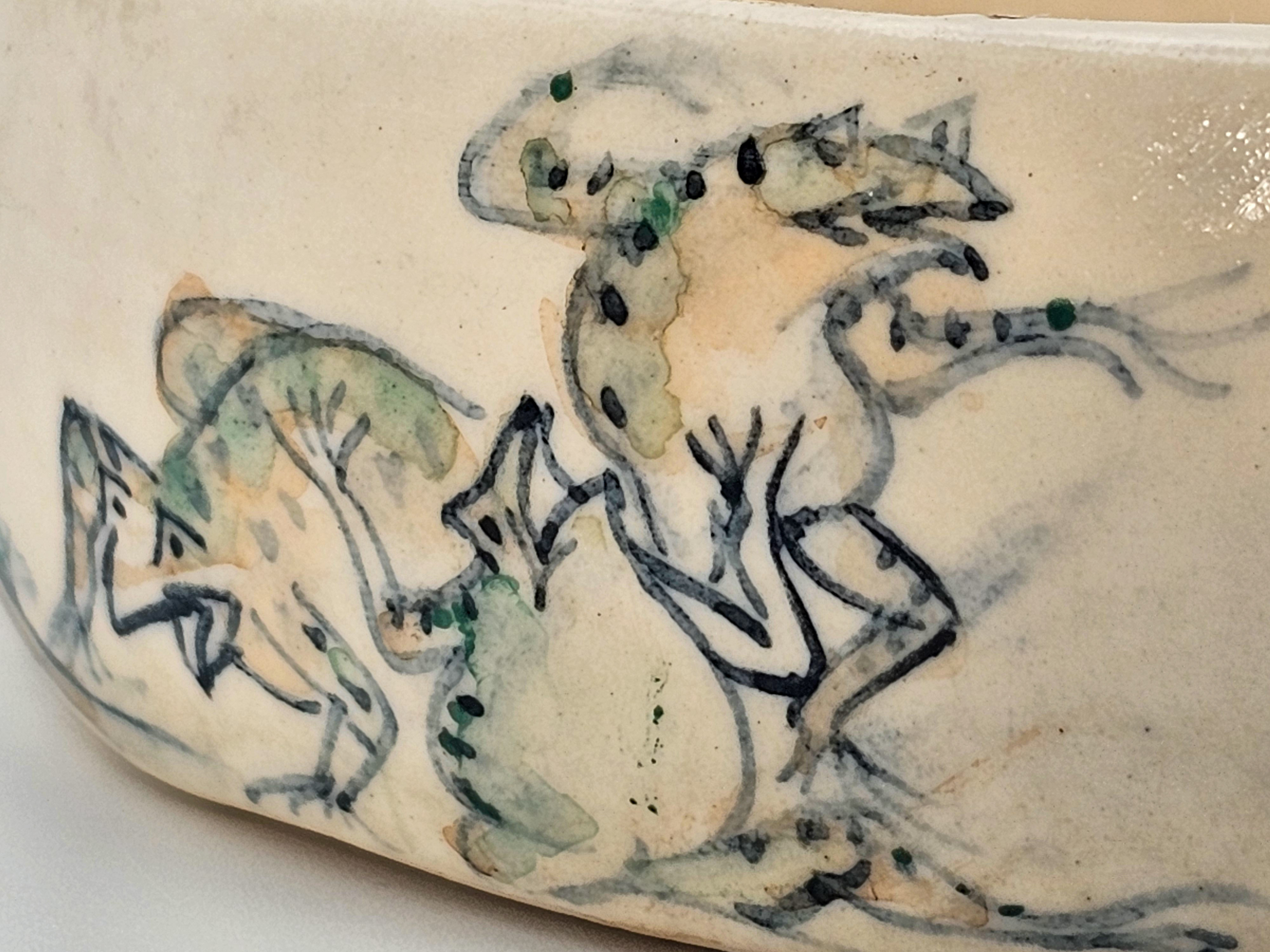 Bonsaischale Tani Ranzan Japan 15,4x13x3,5cm