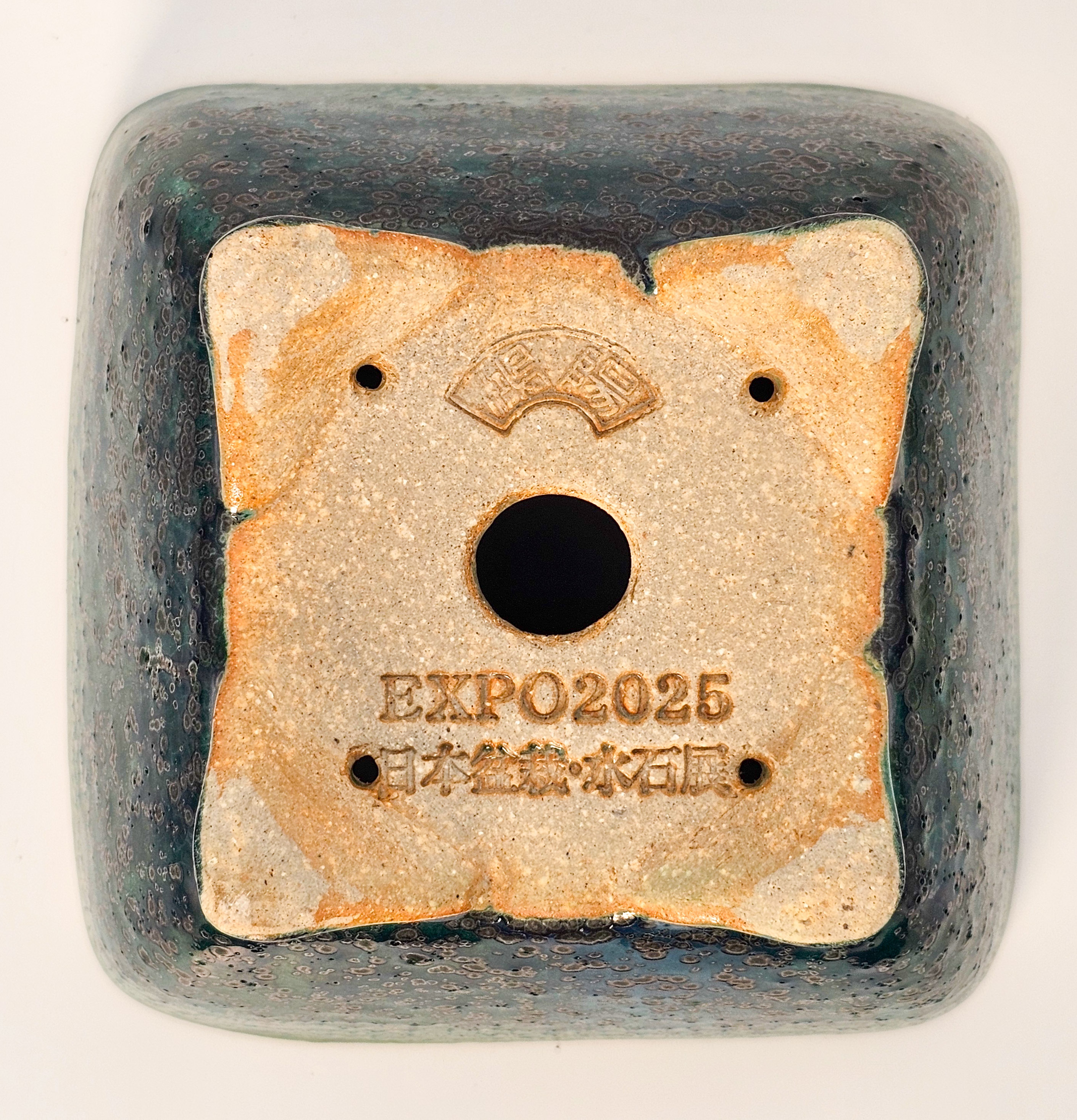 Bonsaischale Koyo, Sonderedition Expo 2025, Tokoname Japan 13,5x7,5cm