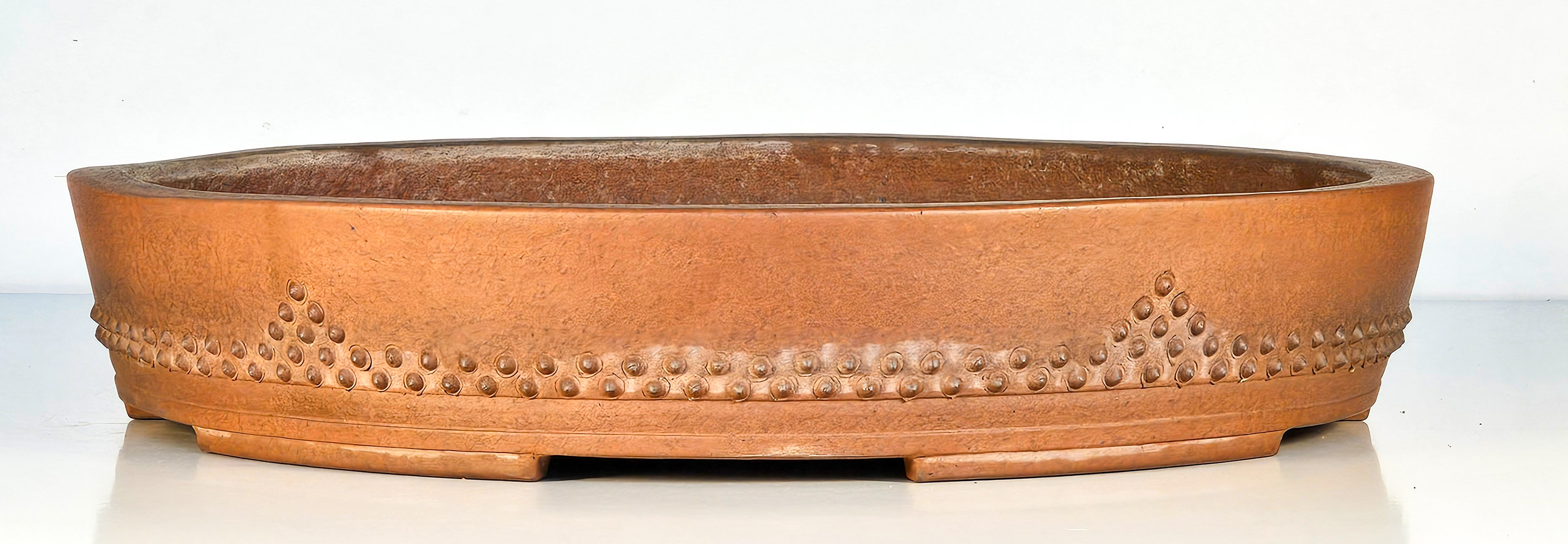 Bonsaischale Keizan Tokoname 52x9,5cm 
