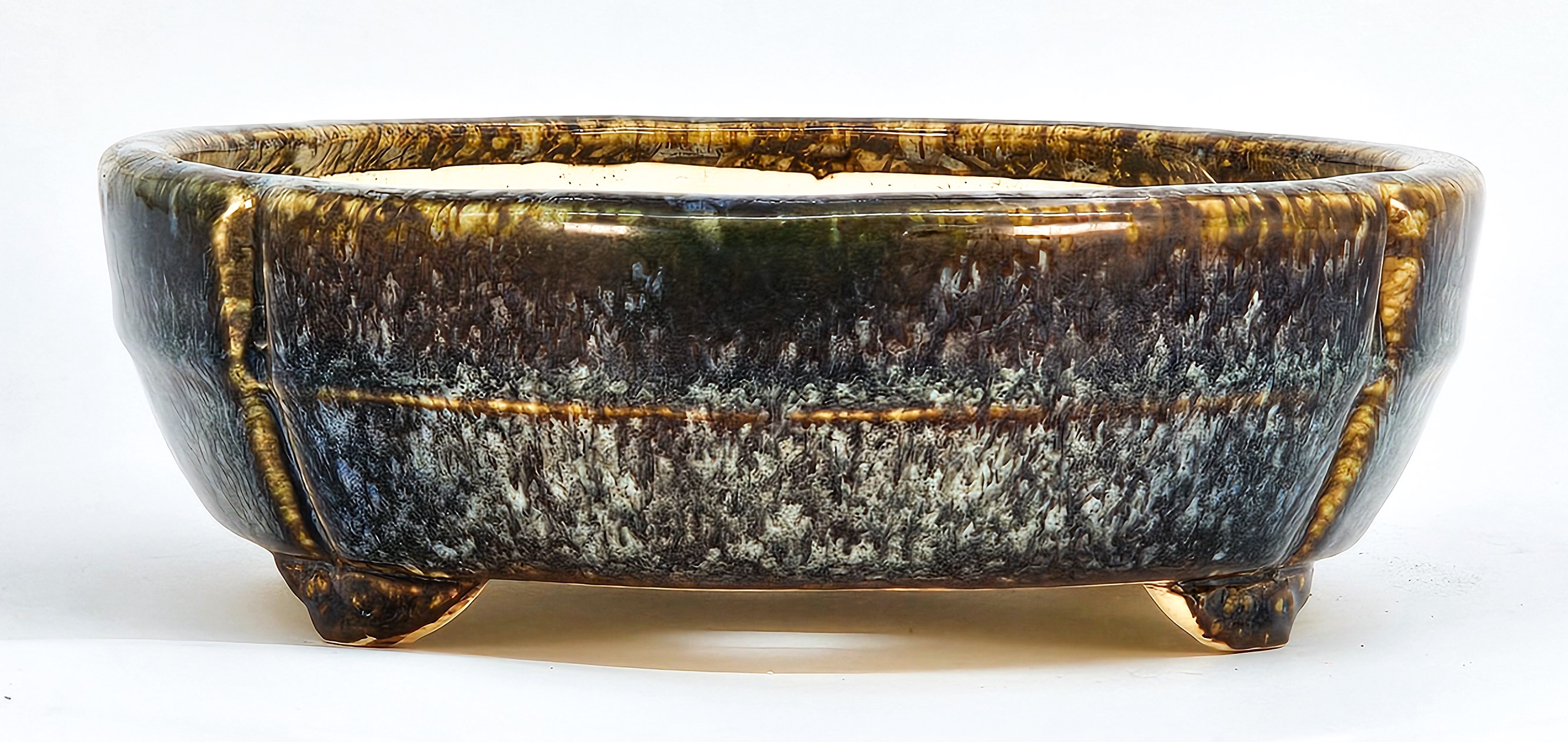 Bonsaischale Koyo Tokoname 20x17x5,5cm   