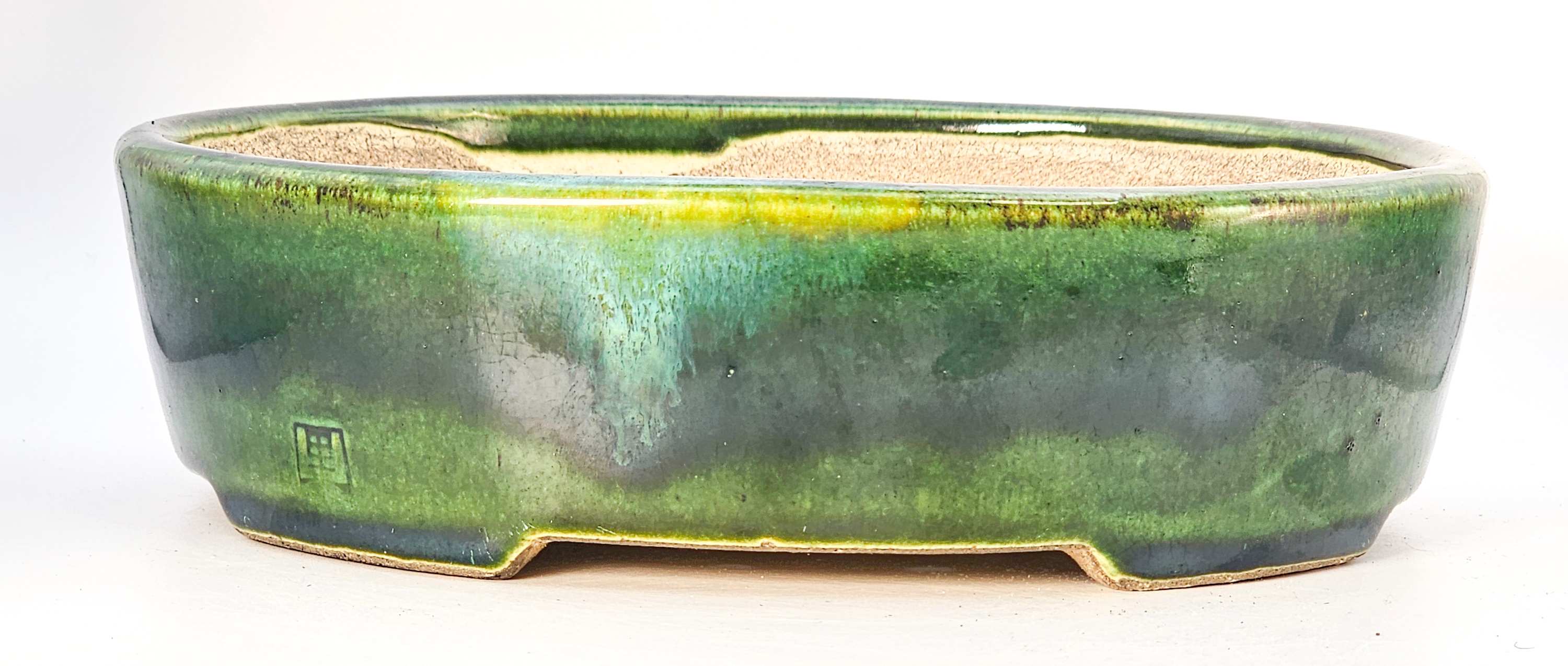 Bonsaischale Terahata Satomi Japan 19,5x15,5x5cm