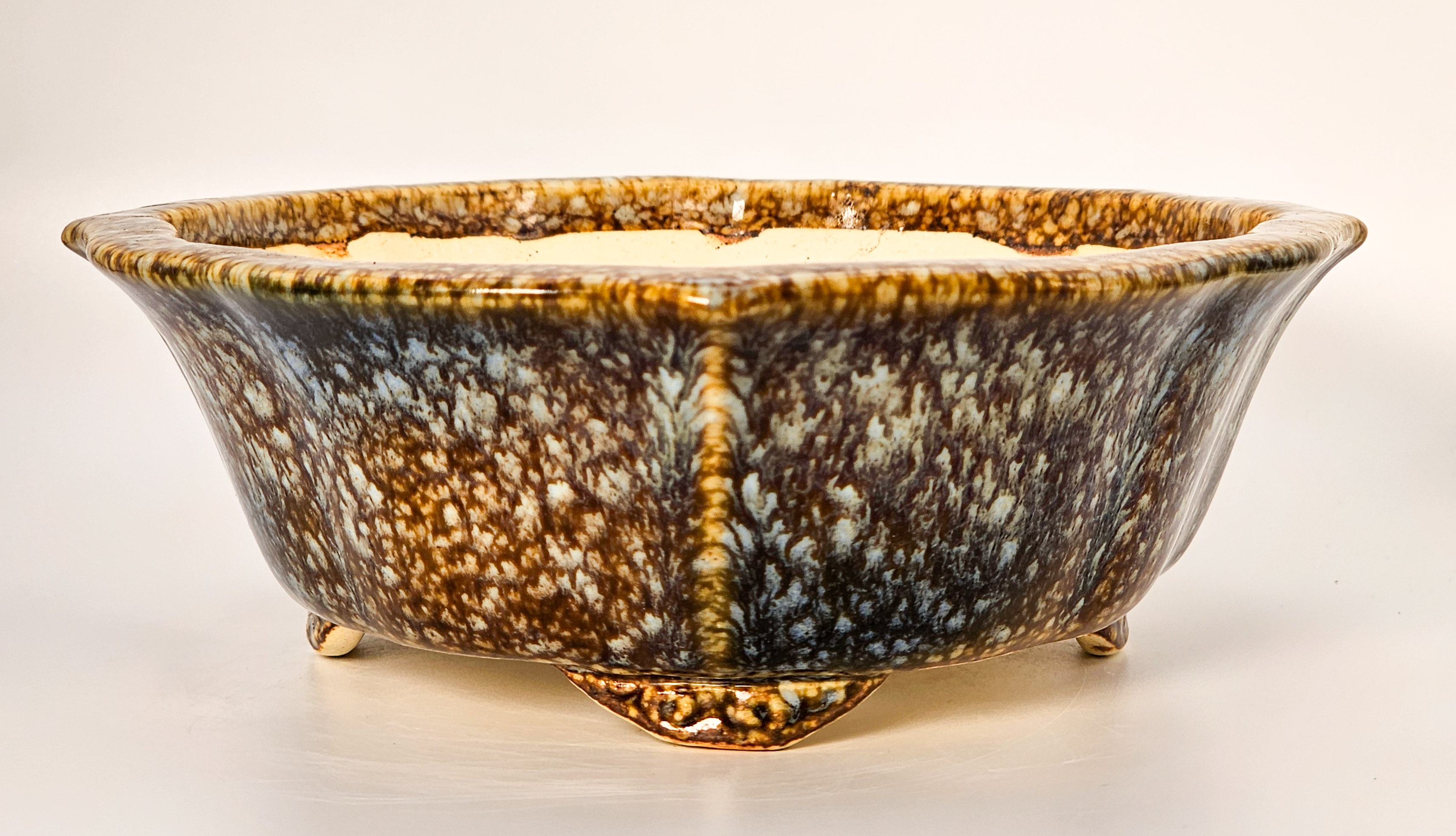 Bonsaischale Koyo, Sonderedition Expo 2025, Tokoname Japan 19x17x5,5cm