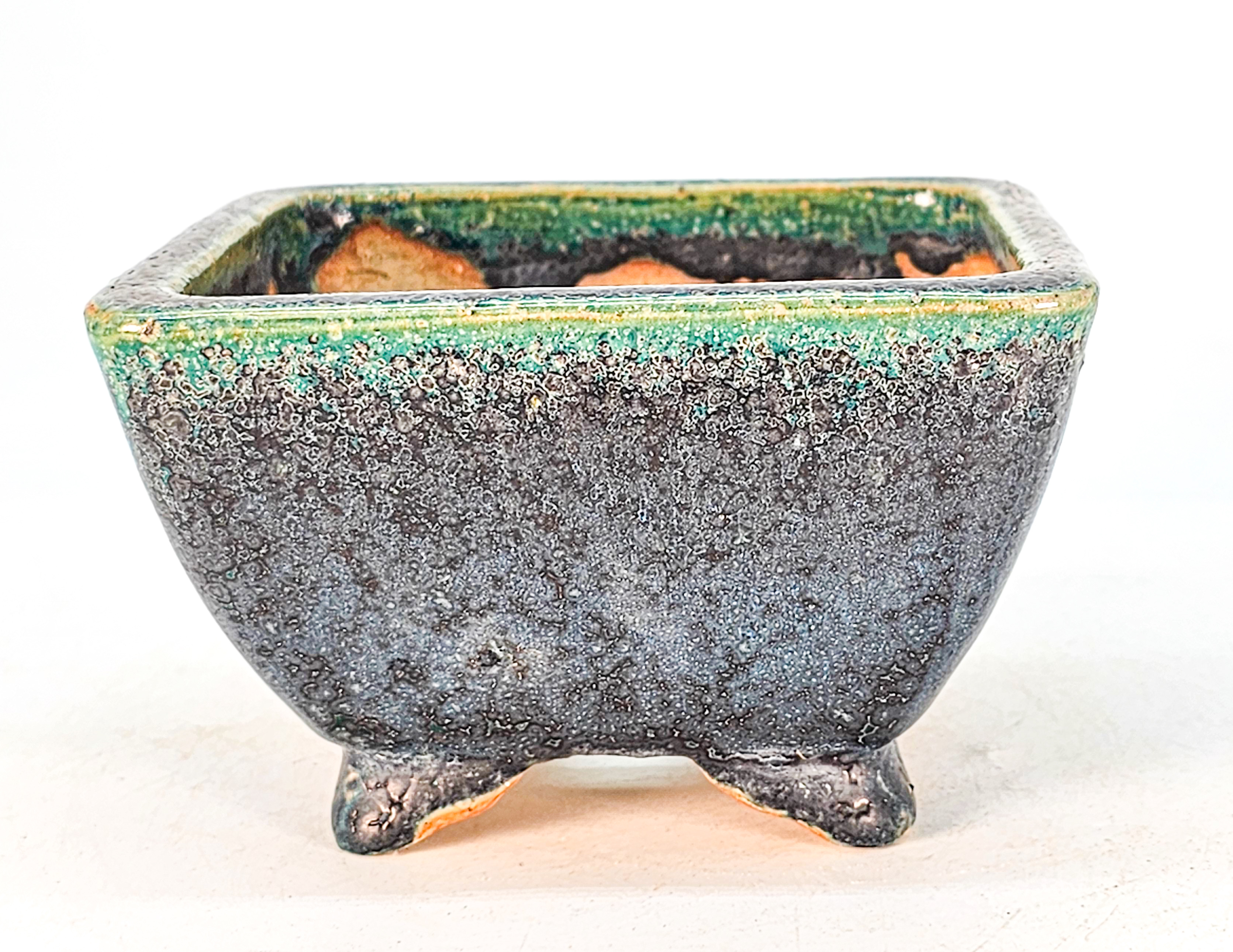 Bonsaischale Koyo Japan Tokoname 11,8x11,8x7cm
