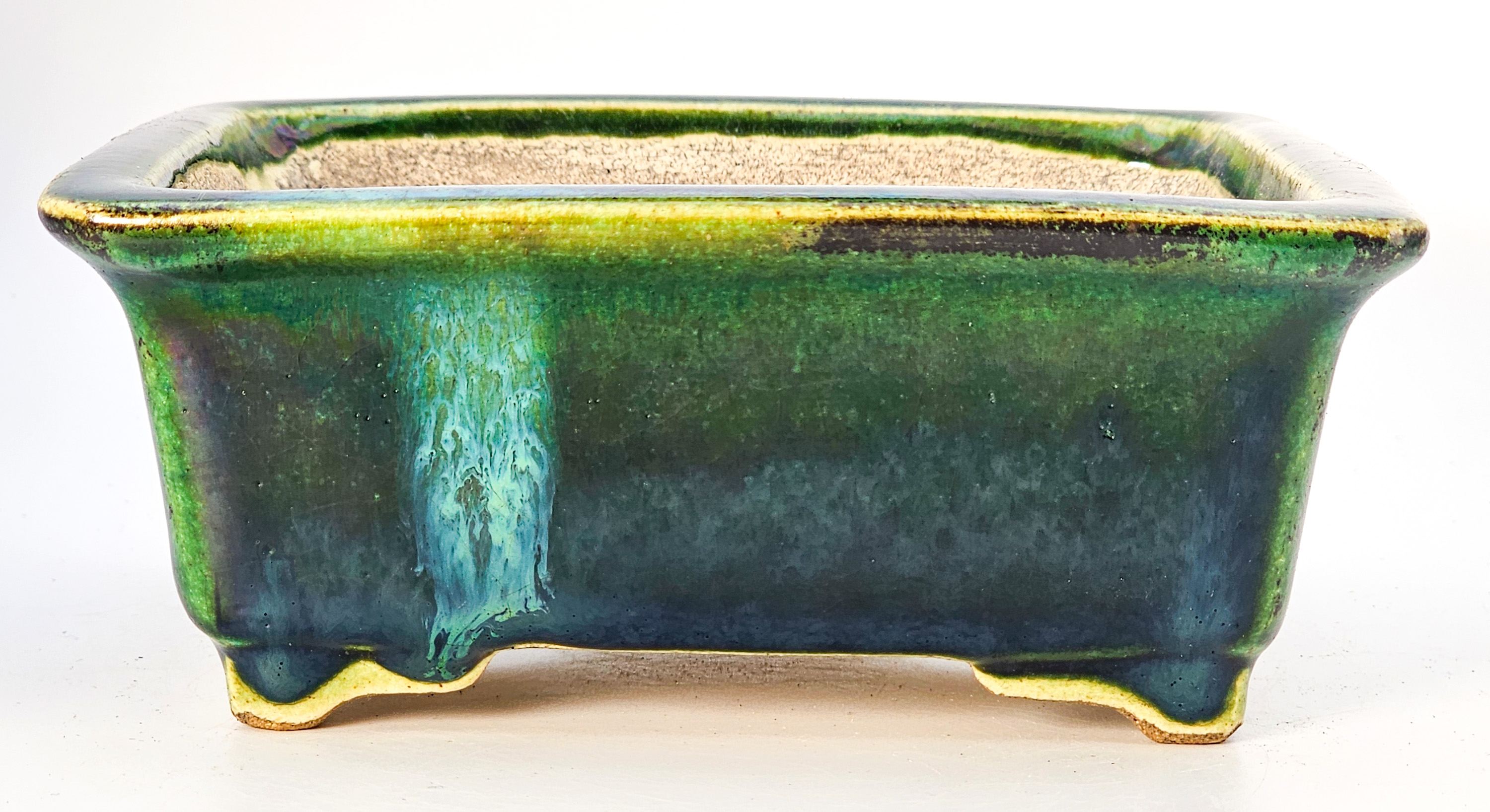 Bonsaischale Terahata Satomi Japan 14,5x13,5x6cm