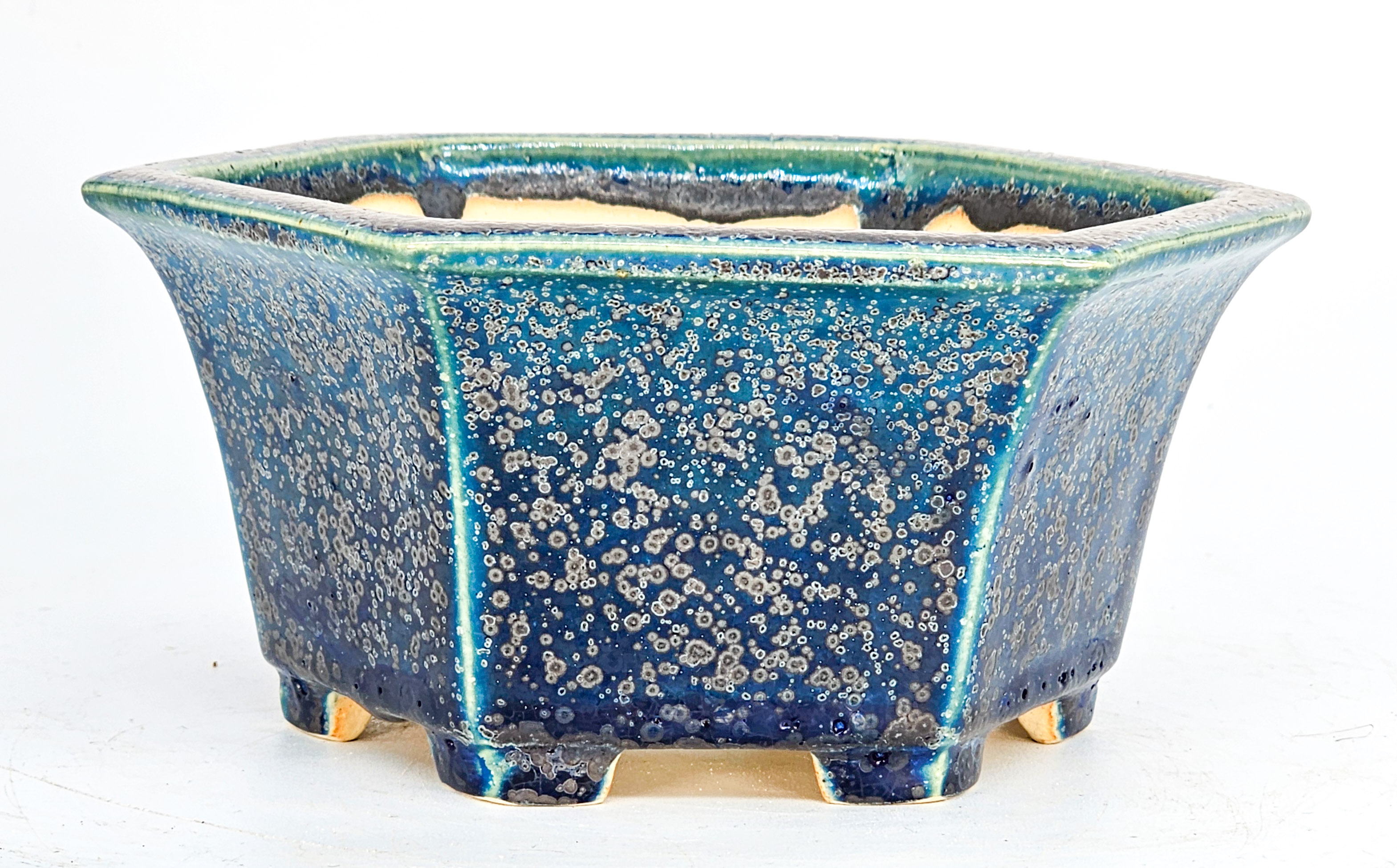 Bonsaischale Koyo handsigniert Tokoname 18,5x16x8cm