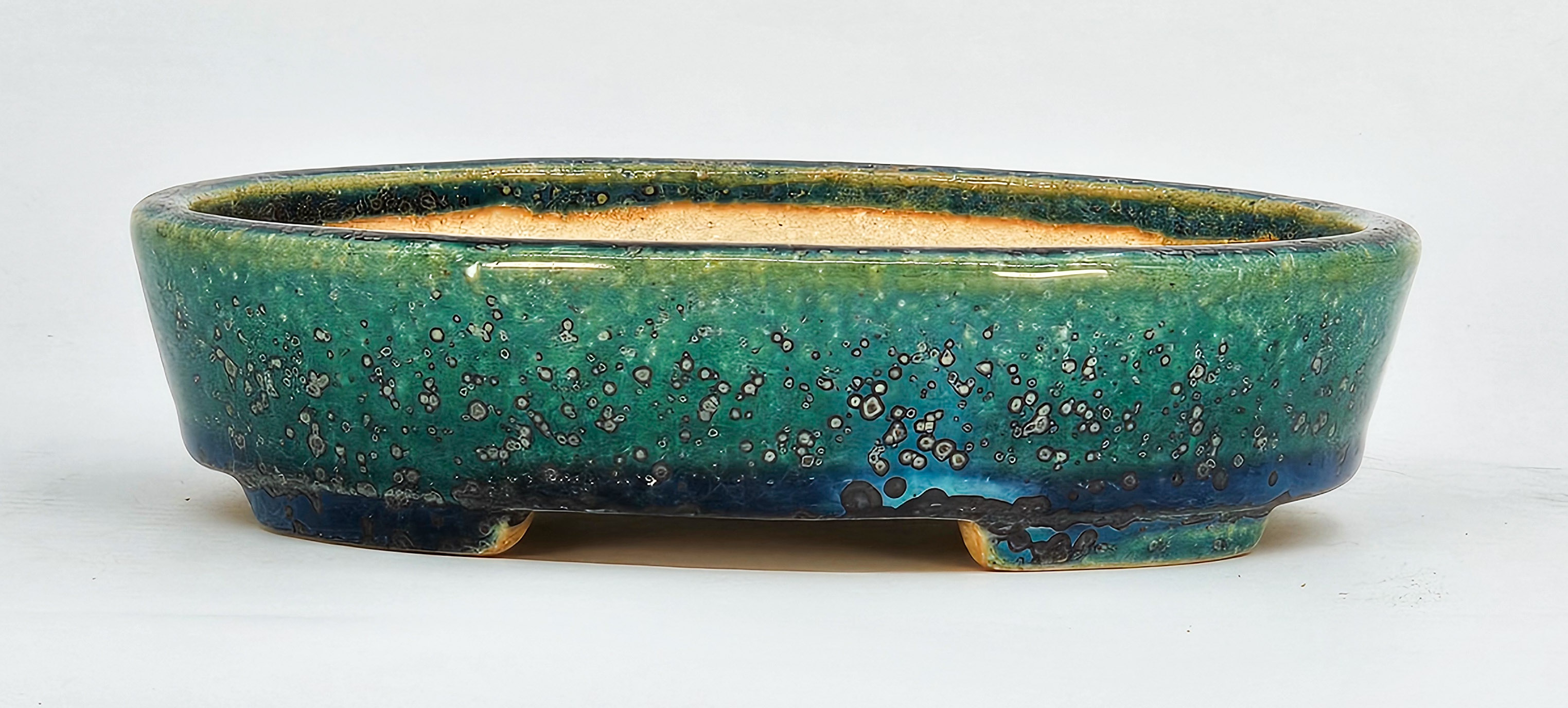 Bonsaischale Koyo Tokoname 18,5x15x3,3cm  