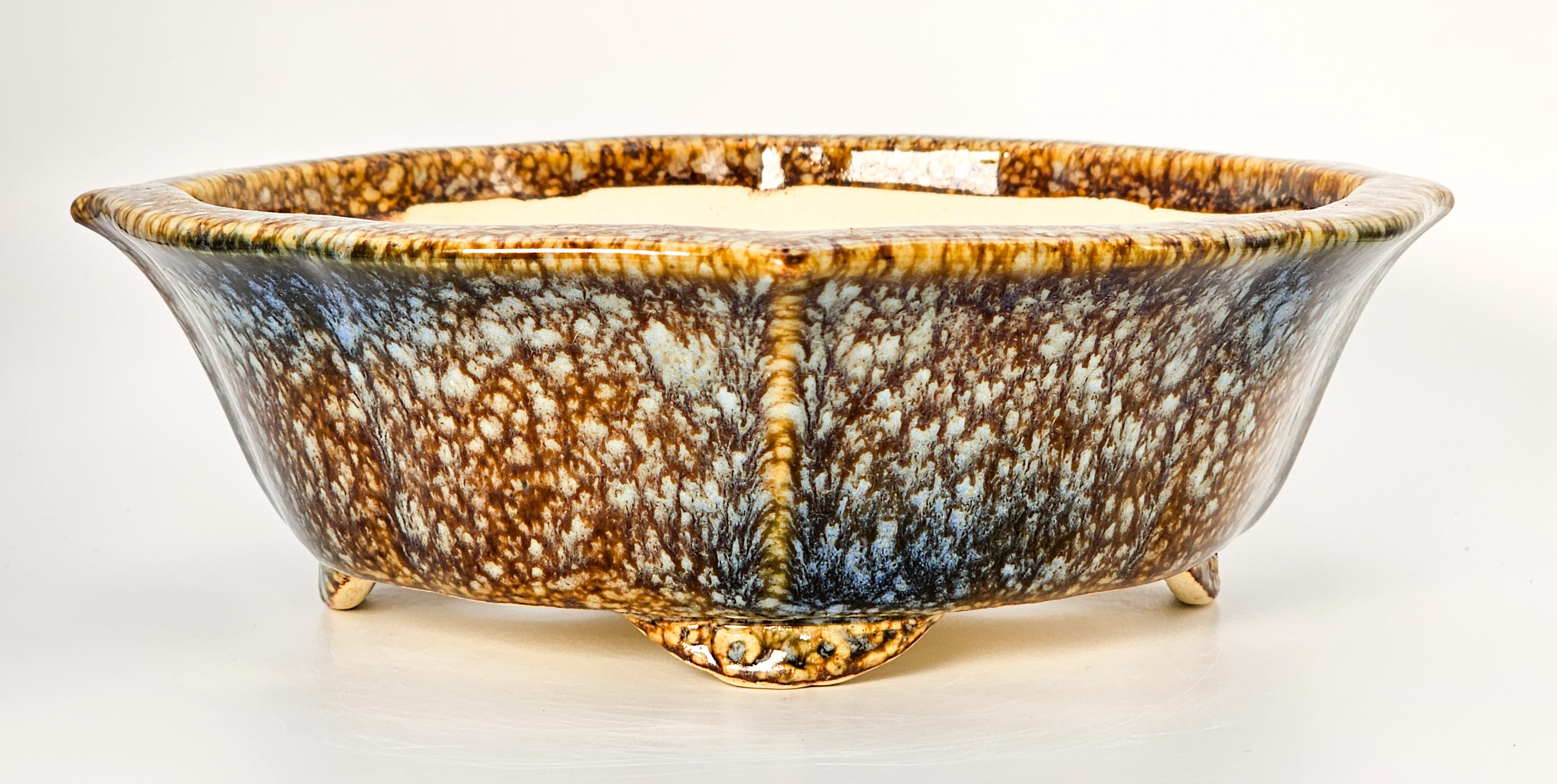 Bonsaischale Koyo, Sonderedition Expo 2025, Tokoname Japan 19x17x5,5cm