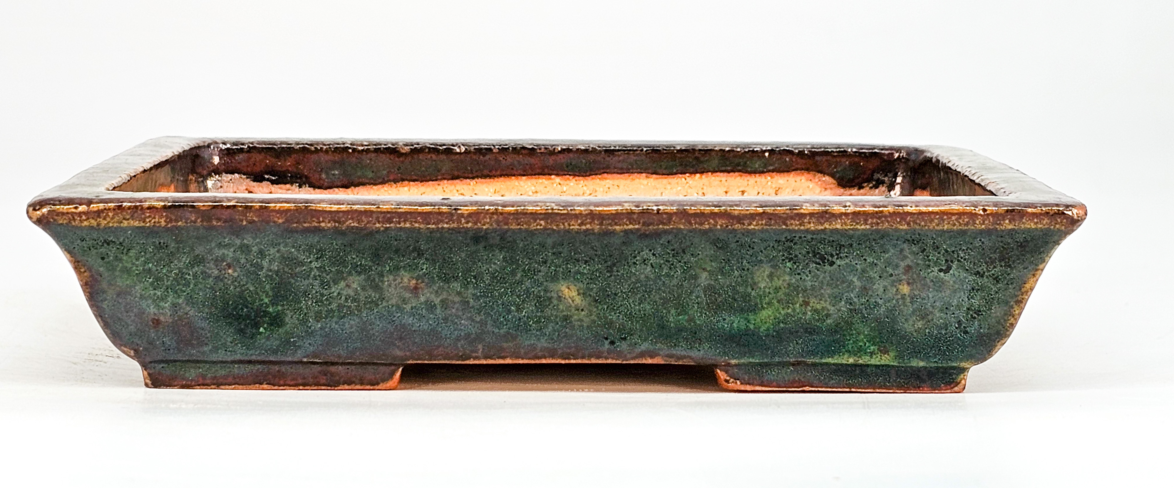Bonsaischale Koyo Tokoname 18x14x3,5cm