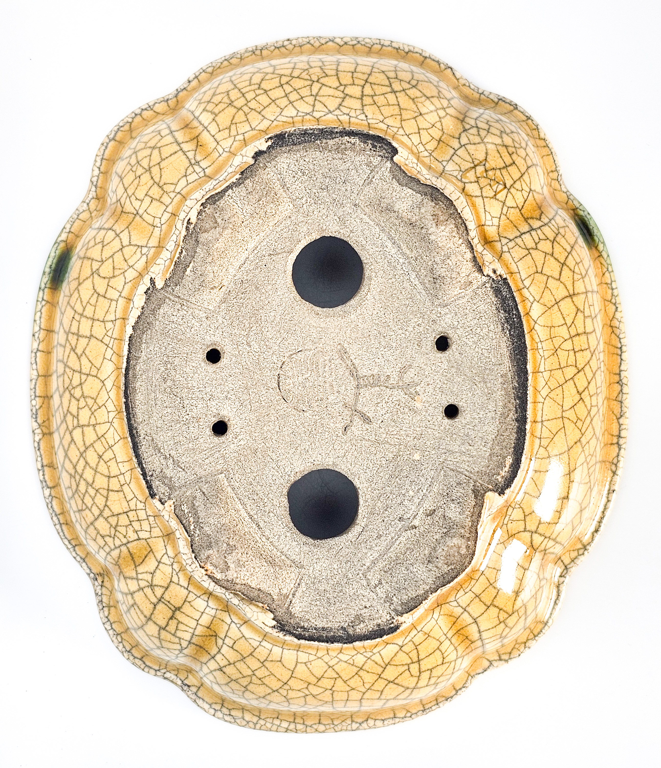 Bonsaischale Terahata Satomi Japan 18x15x4,7cm