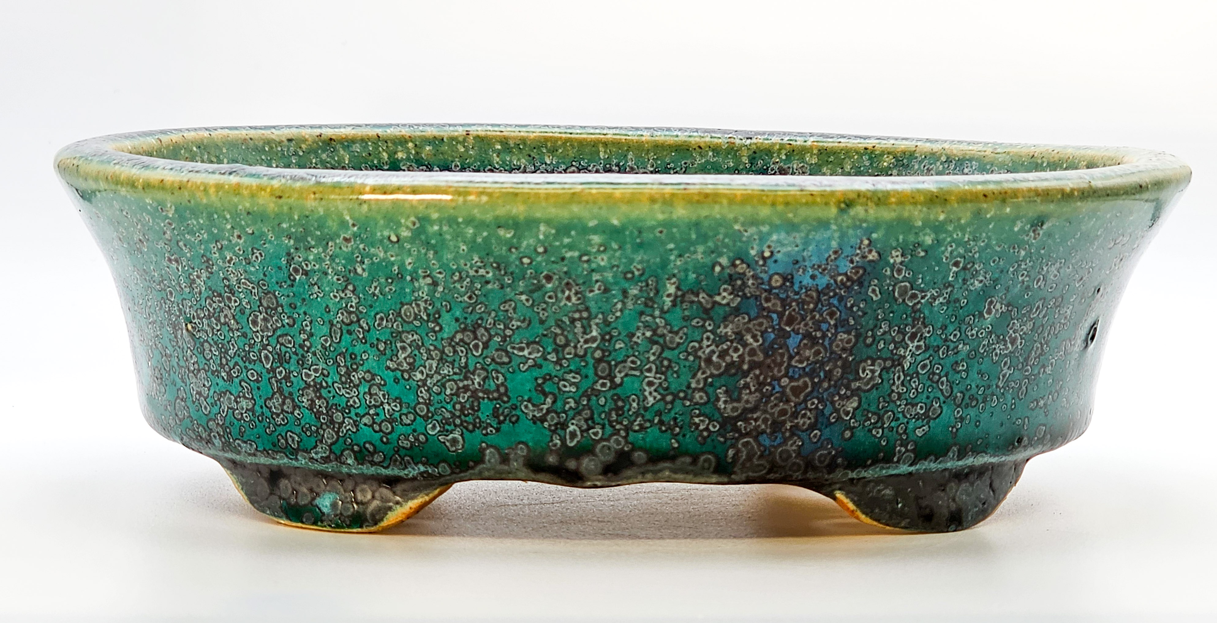 Bonsaischale Koyo, Special Edition zur 36th GafuTen 2011 Japan 17,5x14,1x5,3cm