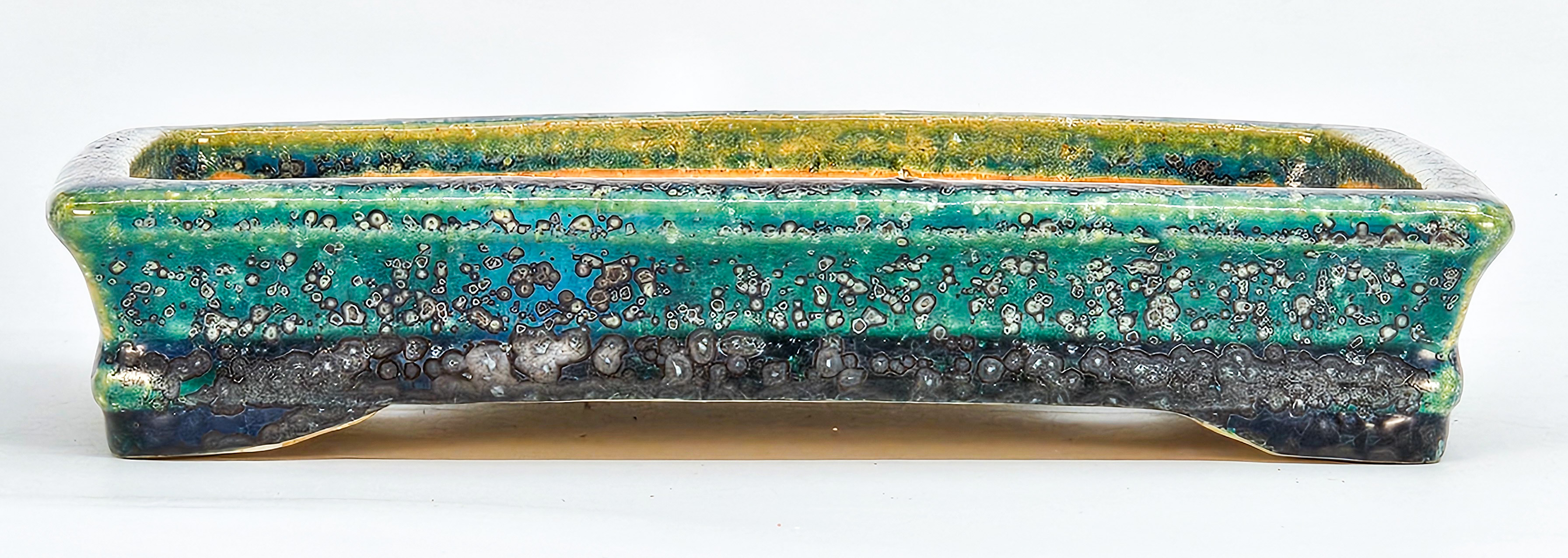 Bonsaischale Koyo Tokoname 19x15,5x3,5cm
