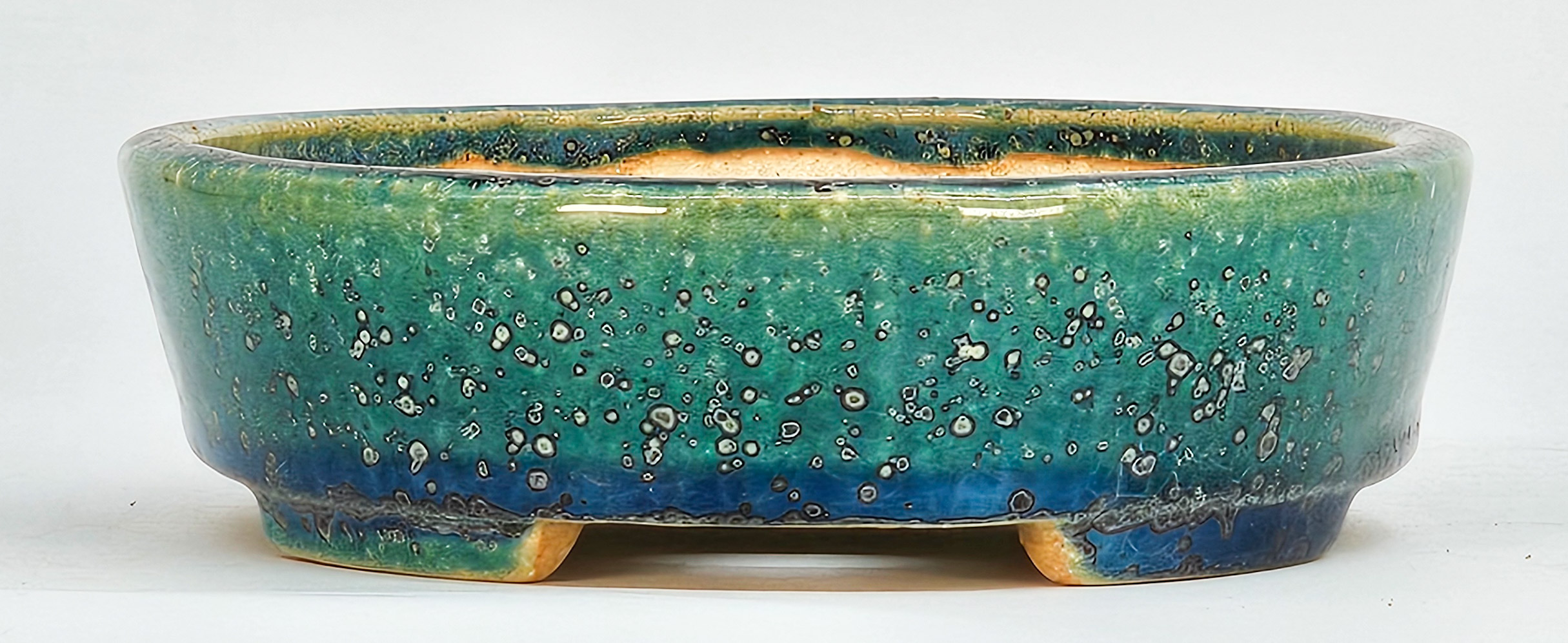 Bonsaischale Koyo Tokoname 18,5x15x3,3cm  