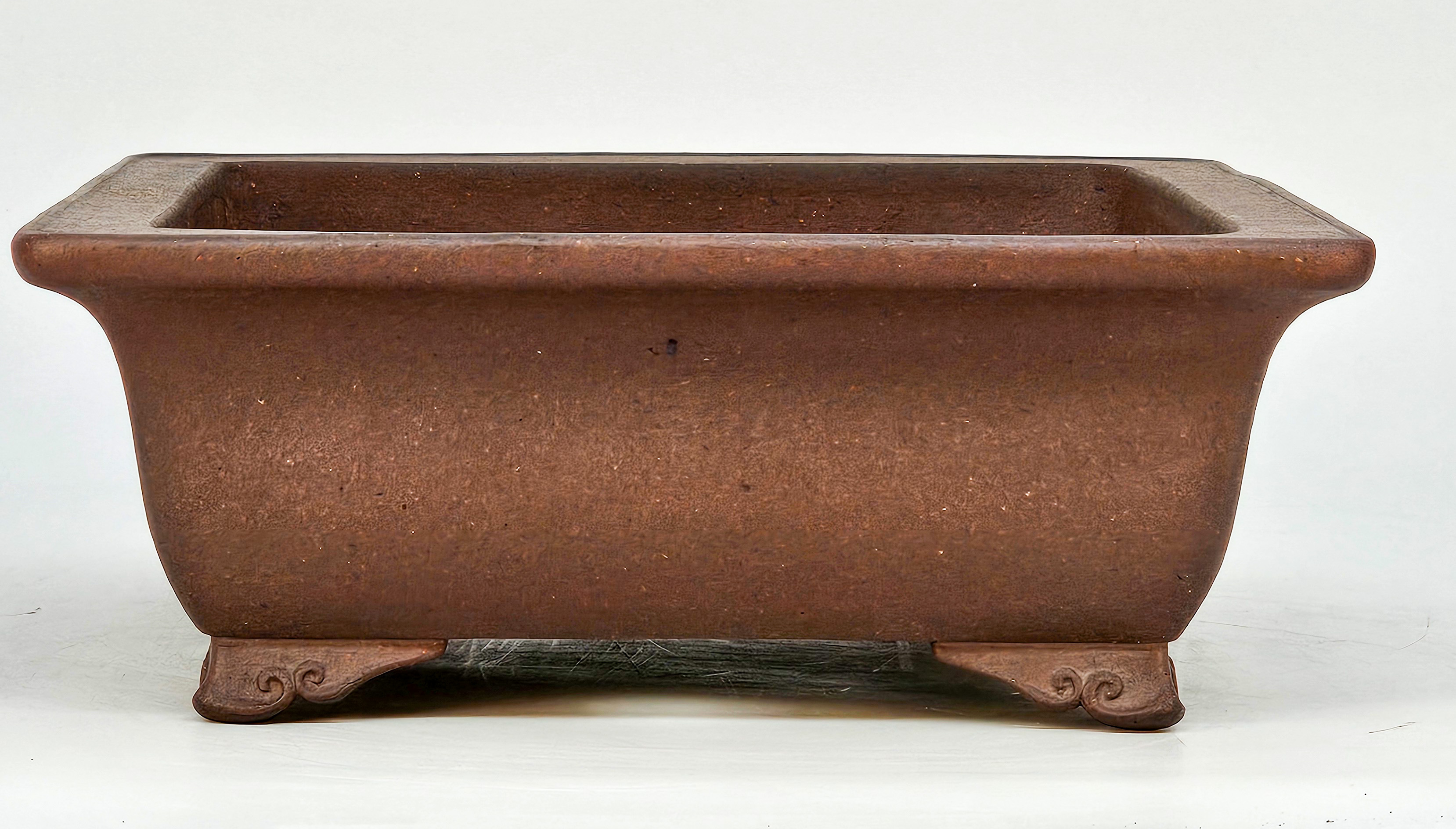 Bonsaischale Yamaaki Tokoname 28,5x23x8,5cm