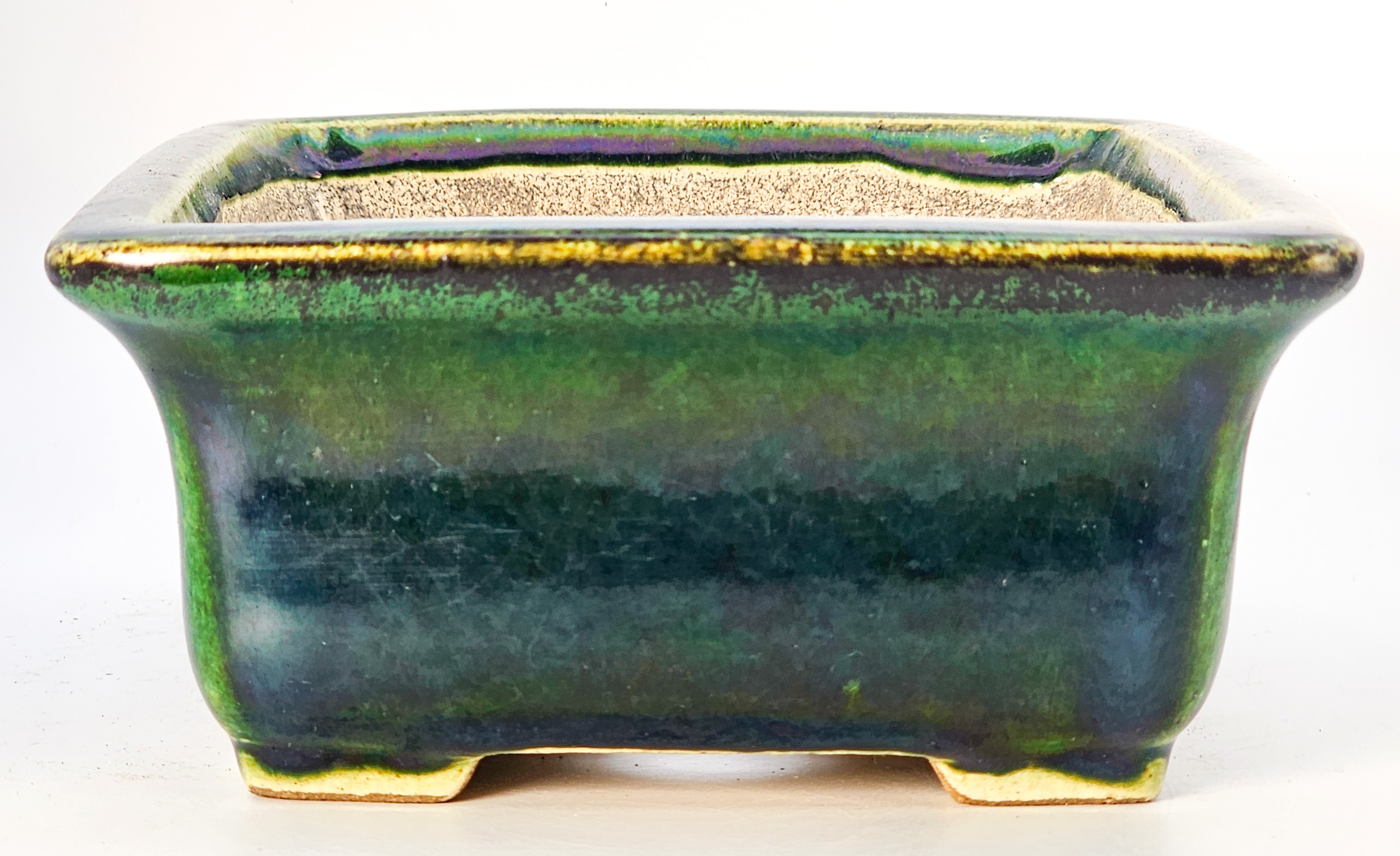 Bonsaischale Terahata Satomi Japan 17,2x14,2x6,5cm