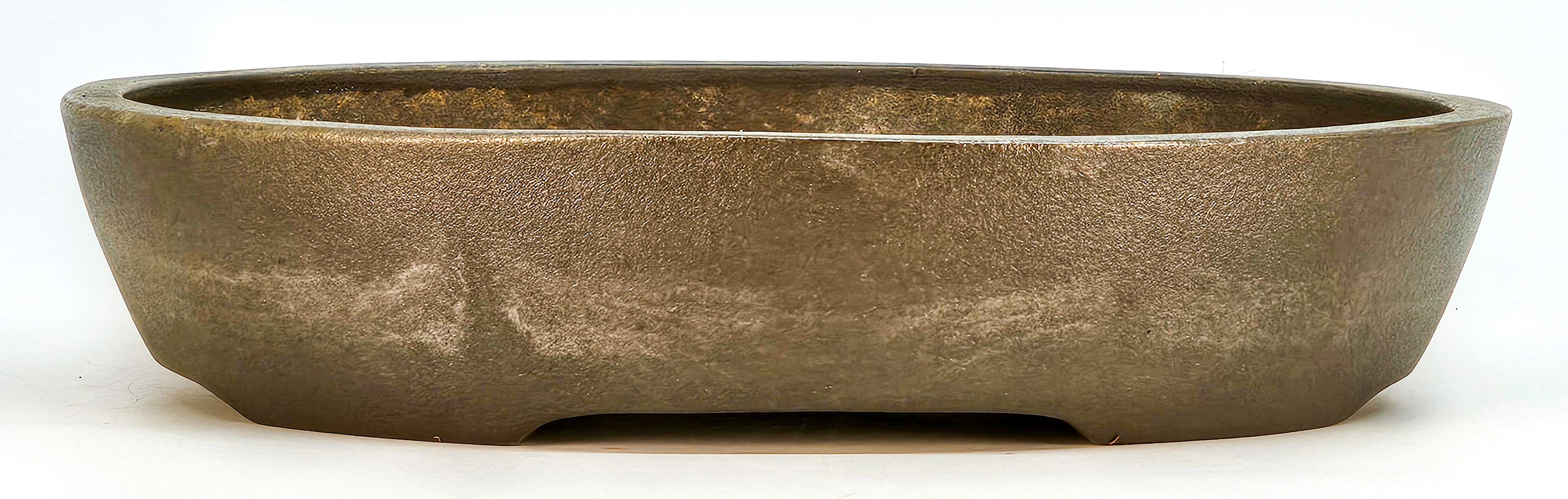 Bonsaischale Yamaaki Tokoname  22,7cmx17,9x4,7cm 