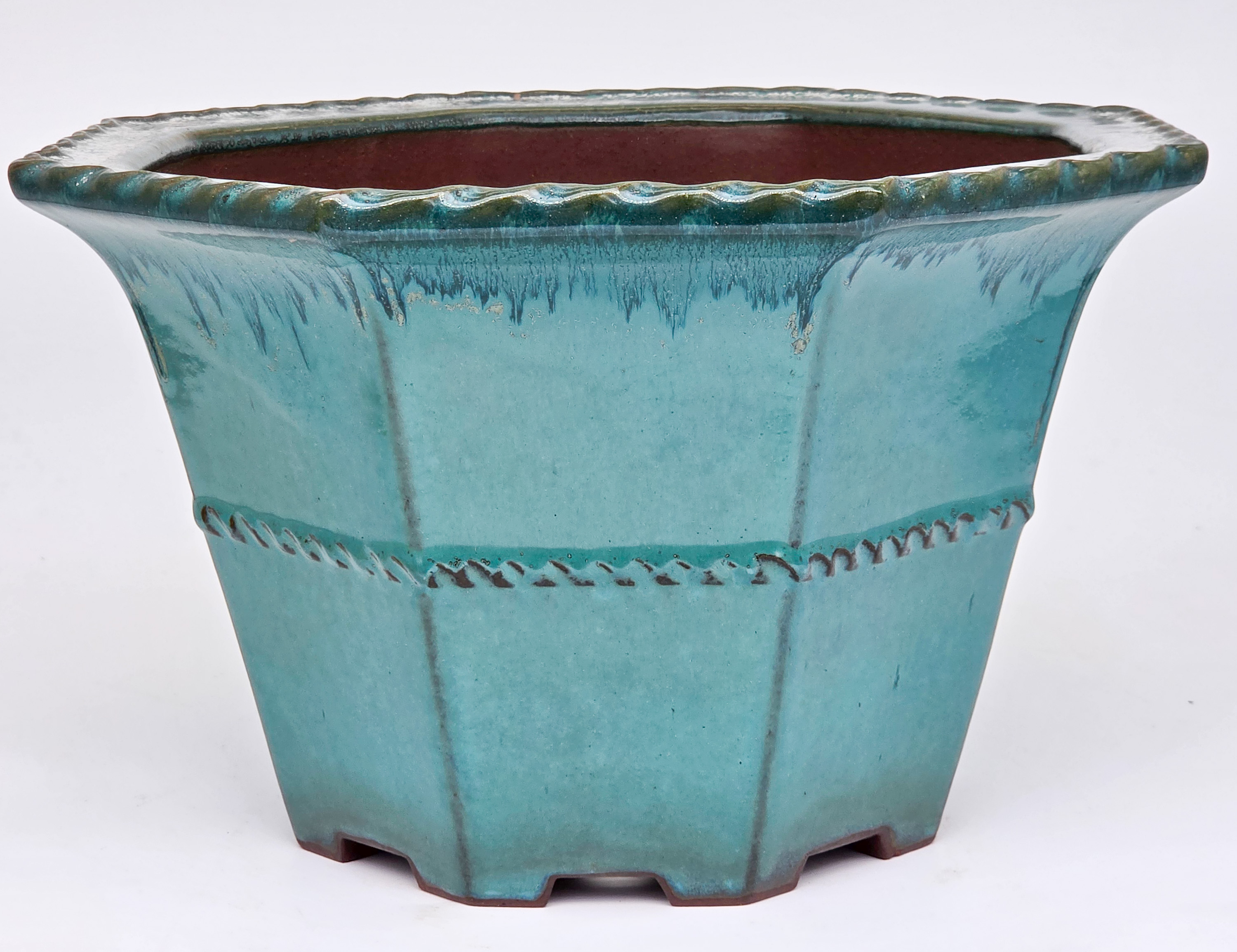 Bonsaischale Yamaaki Tokoname 34x28x22cm