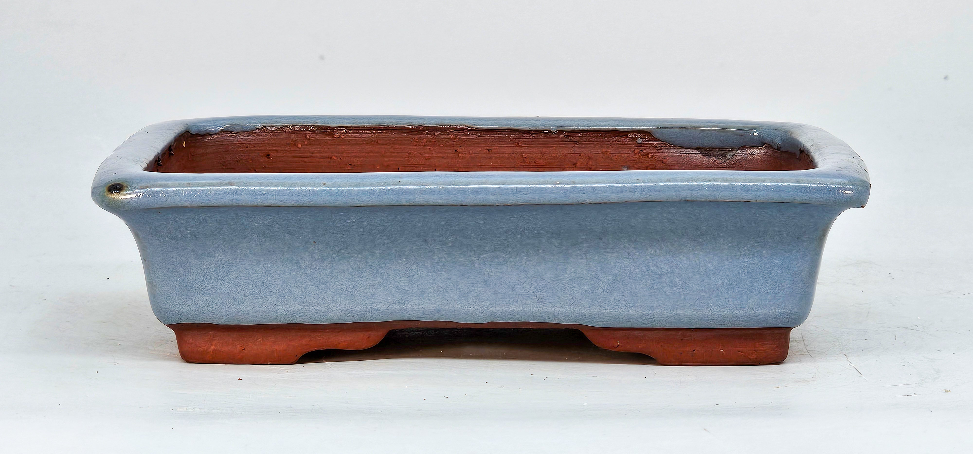 Bonsaischale Yozan Tokoname 15x11x3,5cm