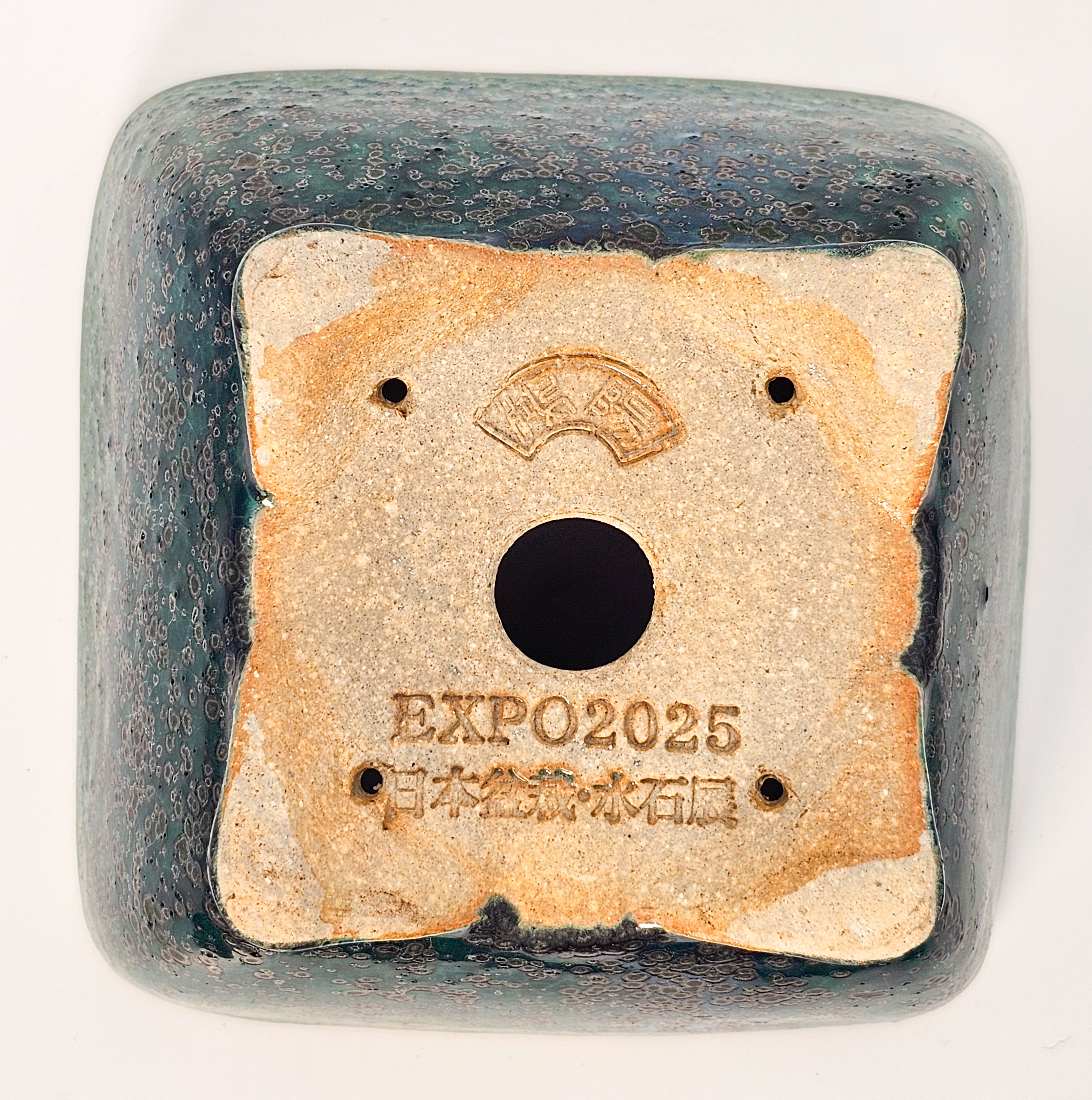 Bonsaischale Koyo, Sonderedition Expo 2025, Tokoname Japan 13,5x7,5cm