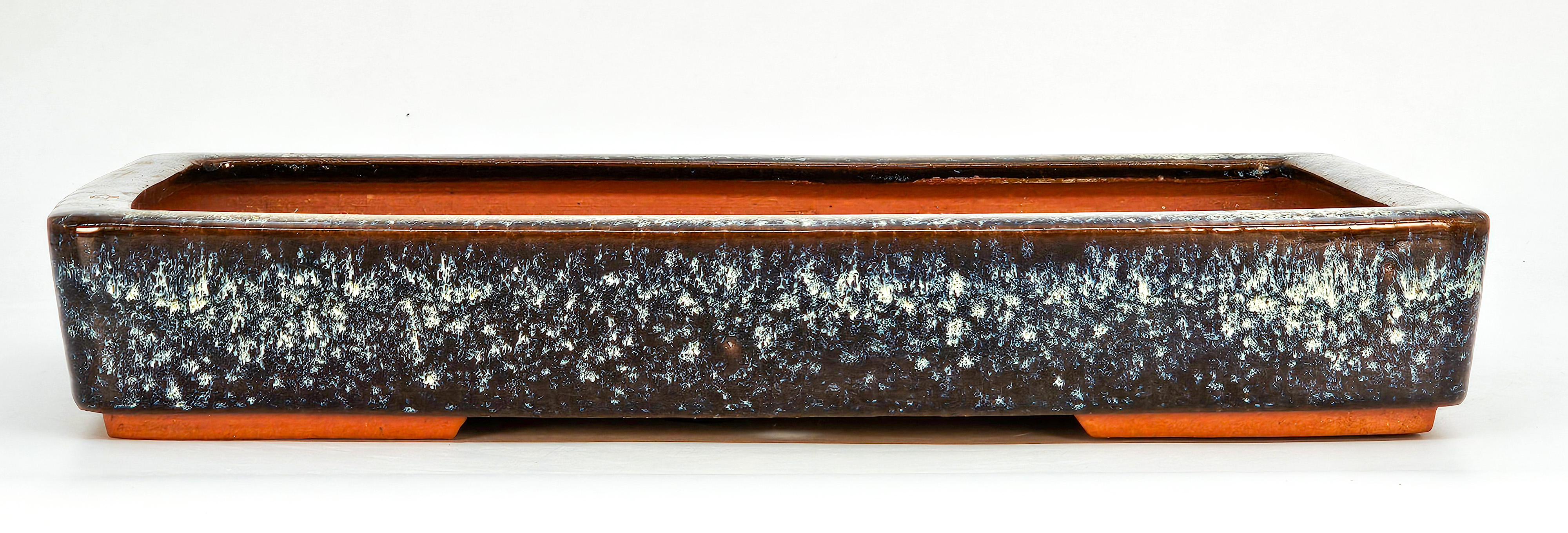 Bonsaischale Youzan Tokoname 36,5x26x5,5cm