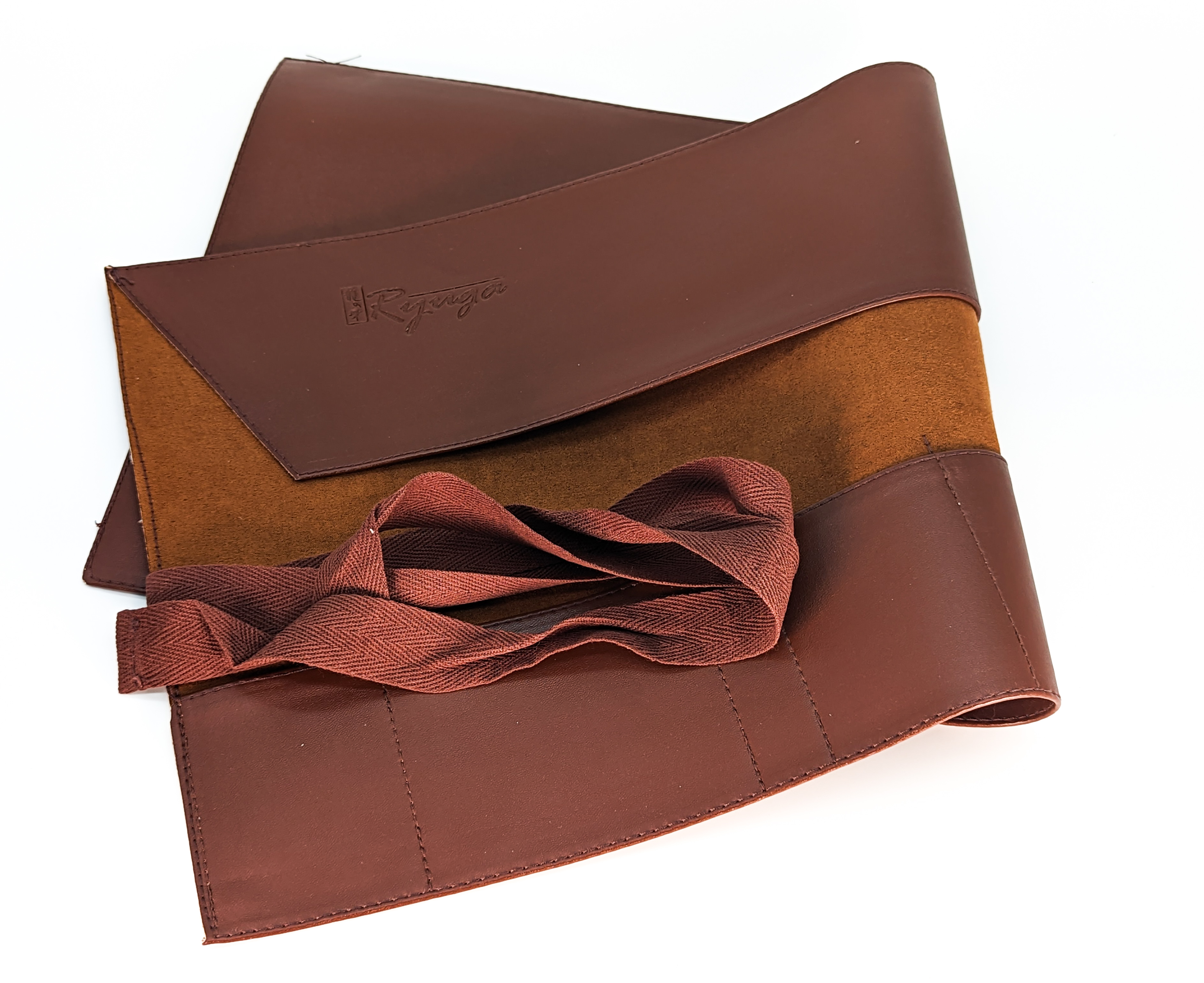 Ryuga Werkzeugrolle BAG 2 aus Kunstleder für 6 Werkzeuge - 26 x 40 cm  (ohne Inhalt)