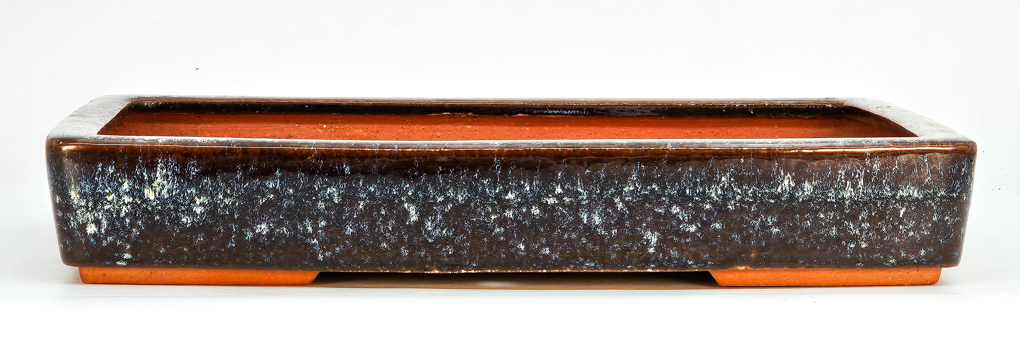 Bonsaischale Youzan Tokoname 36,5x26x5,5cm