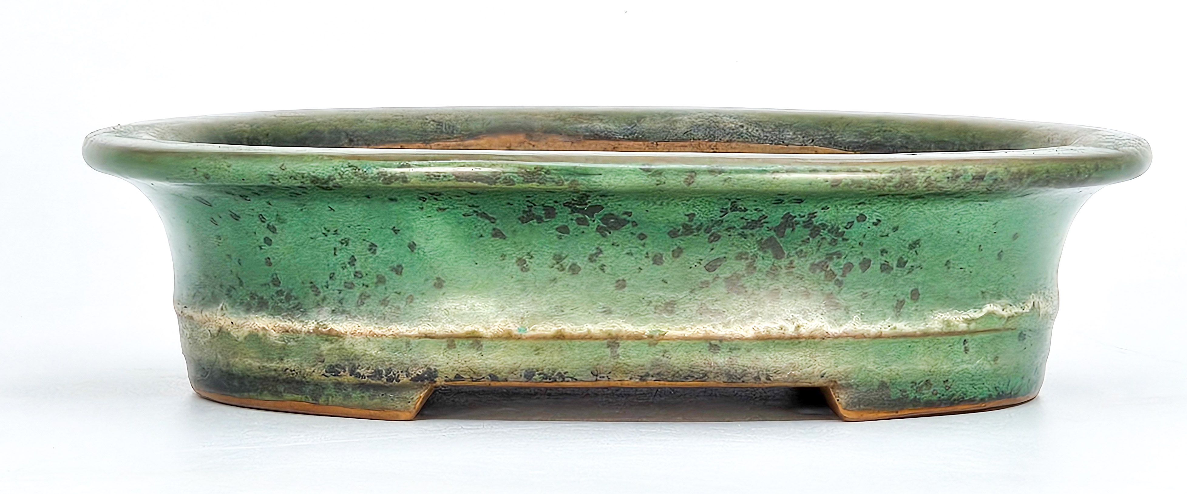 Bonsaischale Yamafusa Tokoname 19x15,5x4,8cm